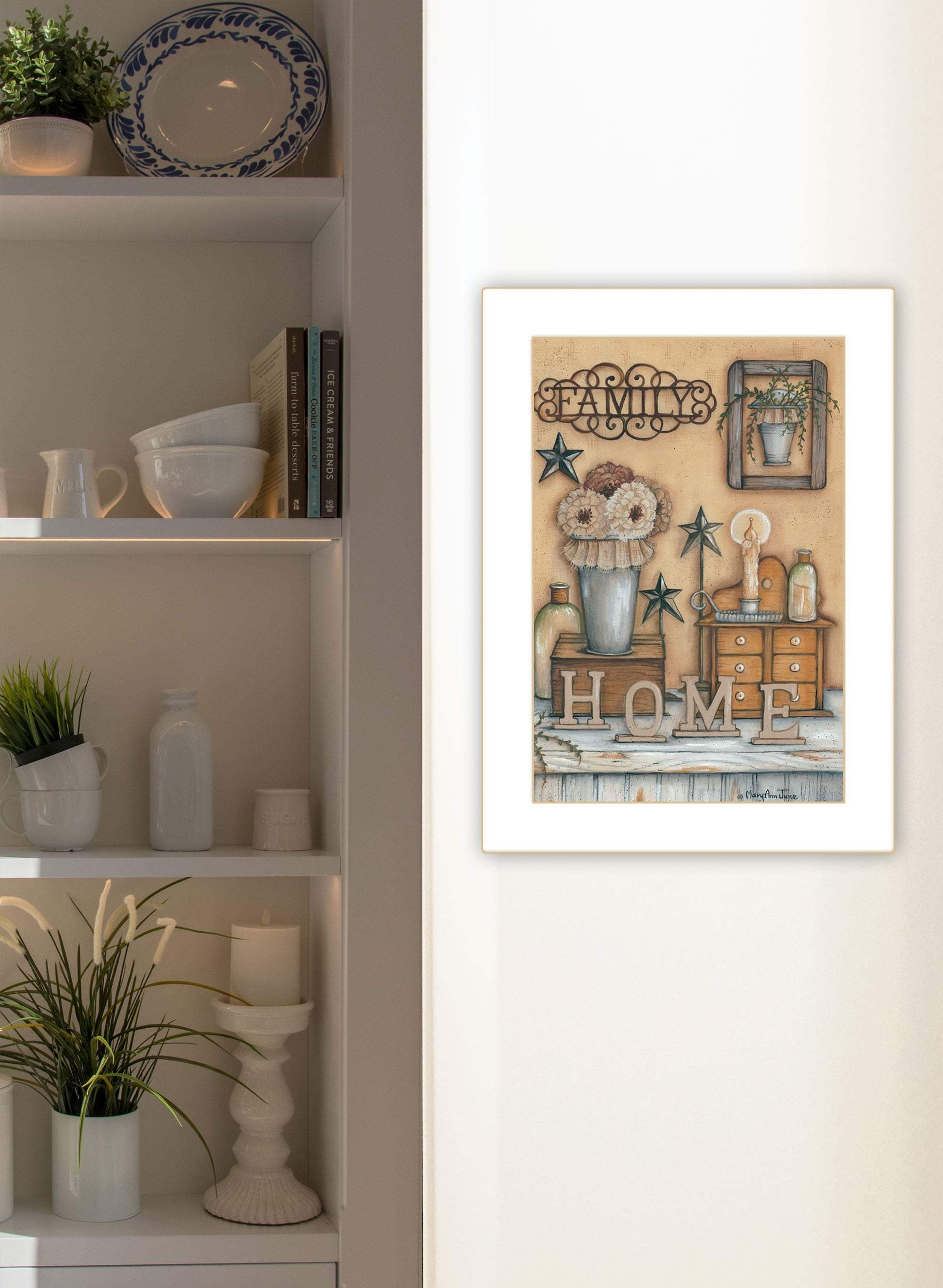Family 10 White Framed Print Wall Art - Image 4