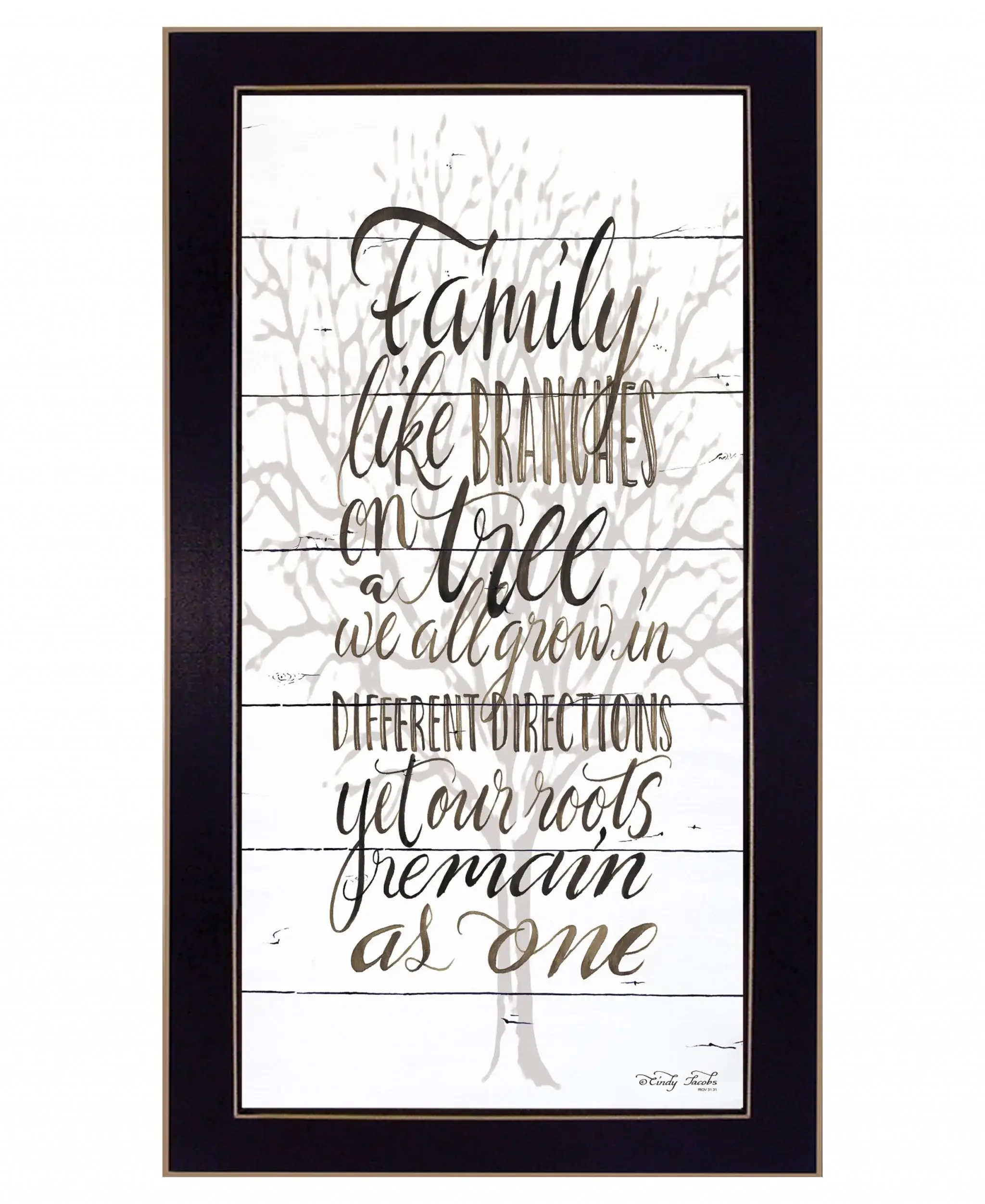 Family 3 Black Framed Print Wall Art - Image 2