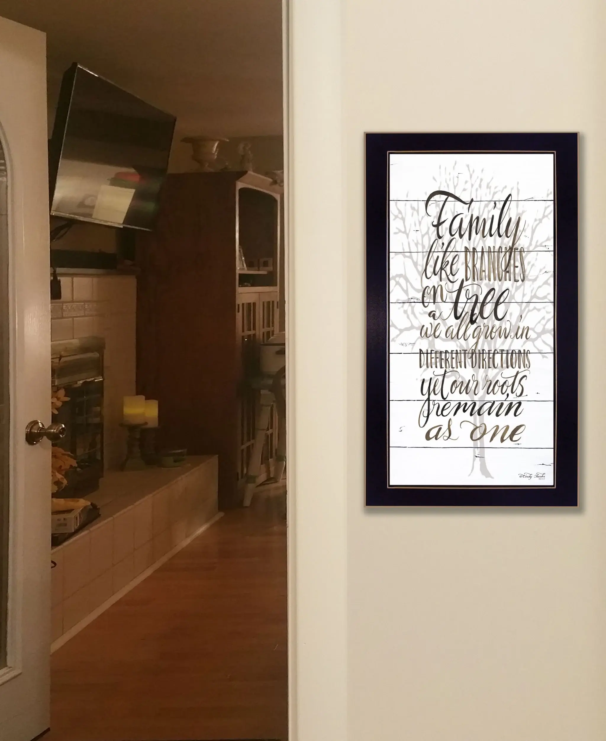 Family 3 Black Framed Print Wall Art - Image 4
