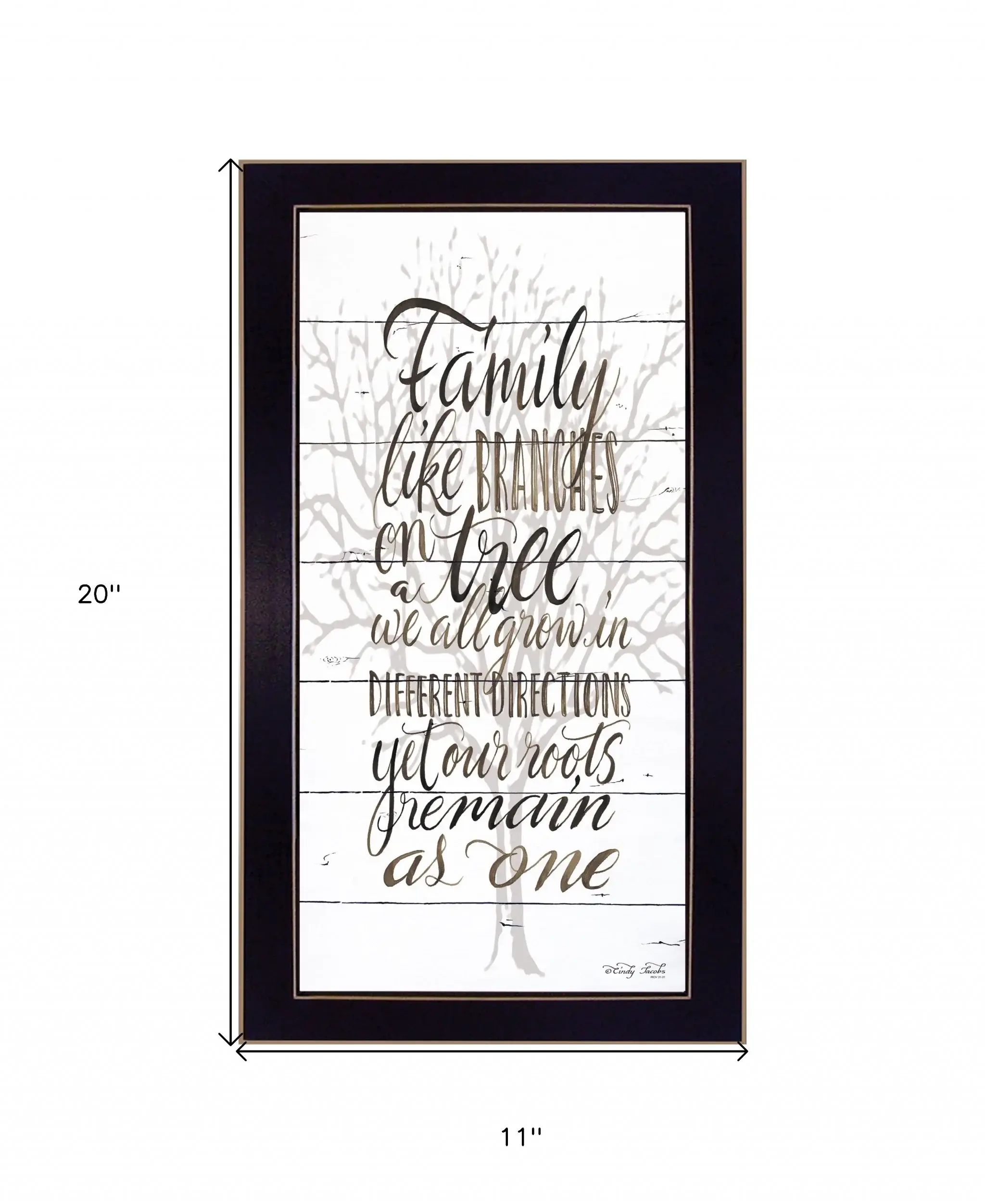 Family 3 Black Framed Print Wall Art - Image 5