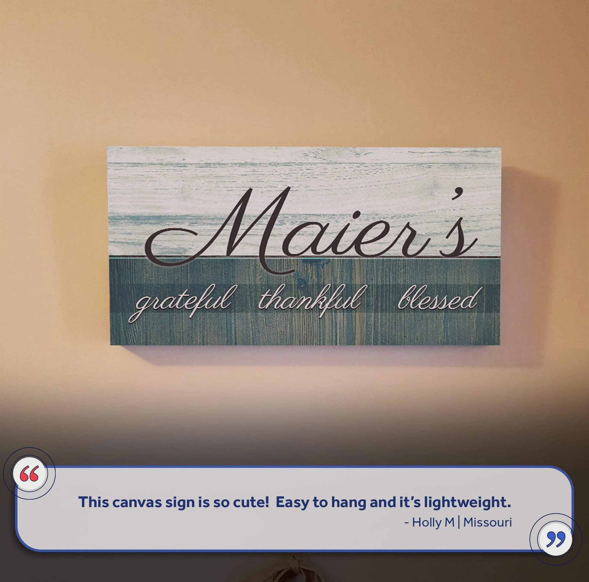 Family Grateful Sign III - Image 7