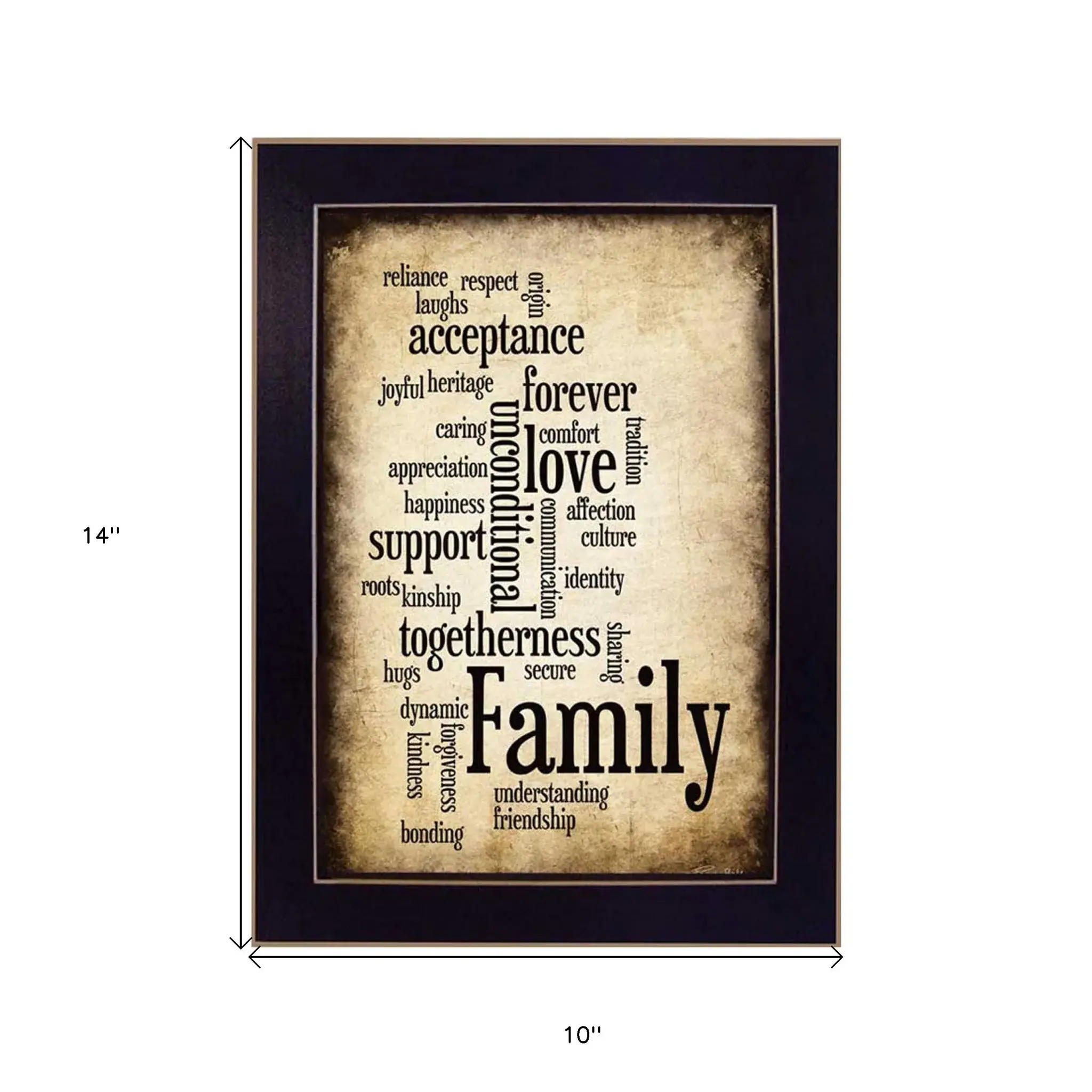 Family I Black Framed Print Wall Art - Image 5