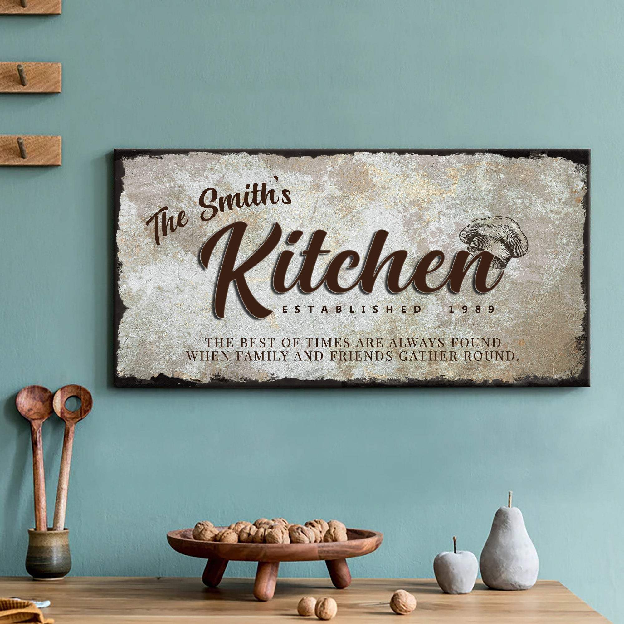 Family Kitchen Sign III - Image 2