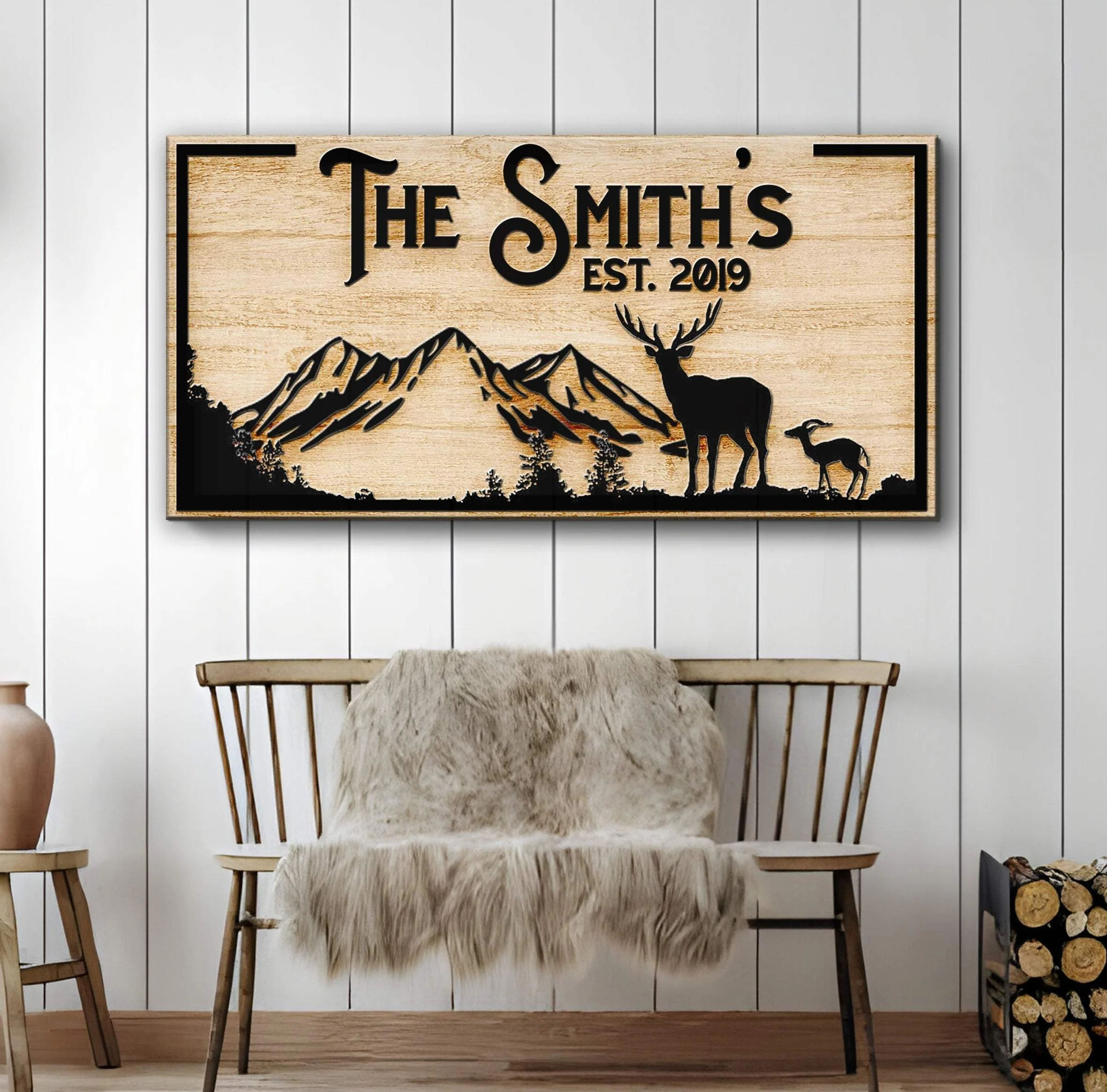 Family Mountain Sign II - Image 2