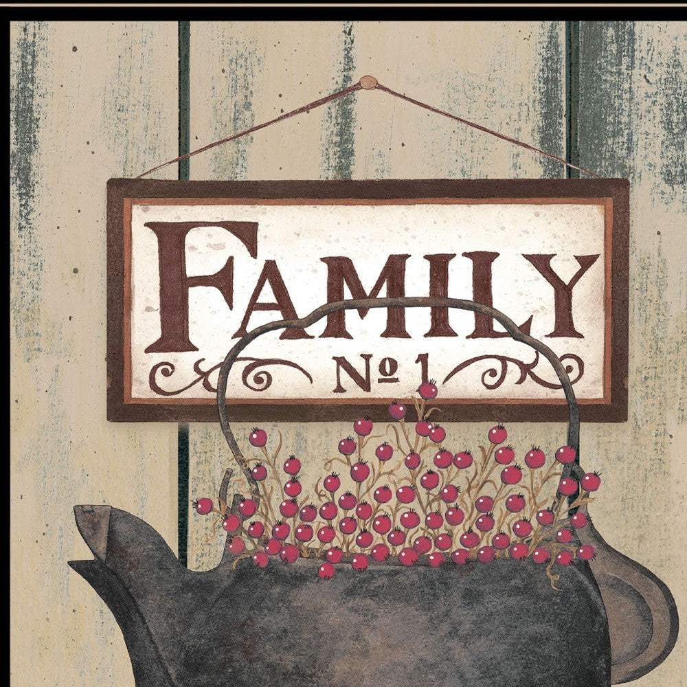 FAMILY NO1 Black Framed Print Wall Art - Image 3