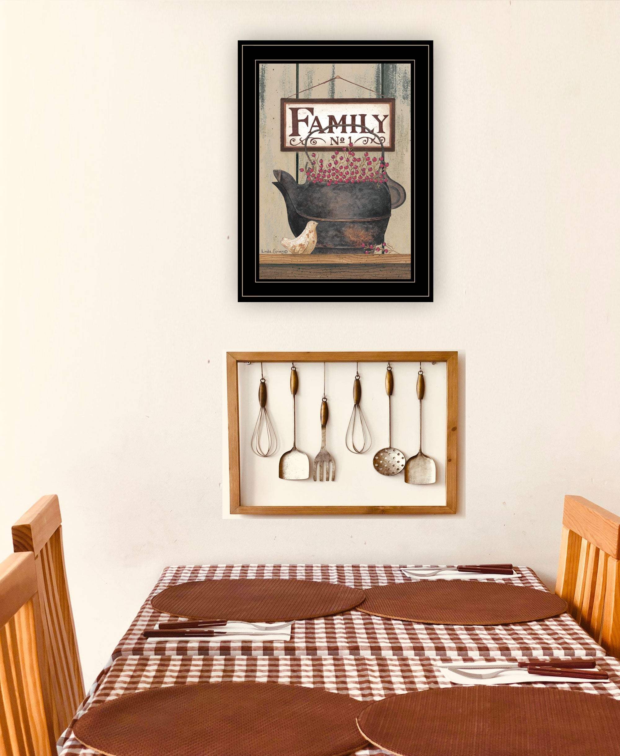 FAMILY NO1 Black Framed Print Wall Art - Image 4