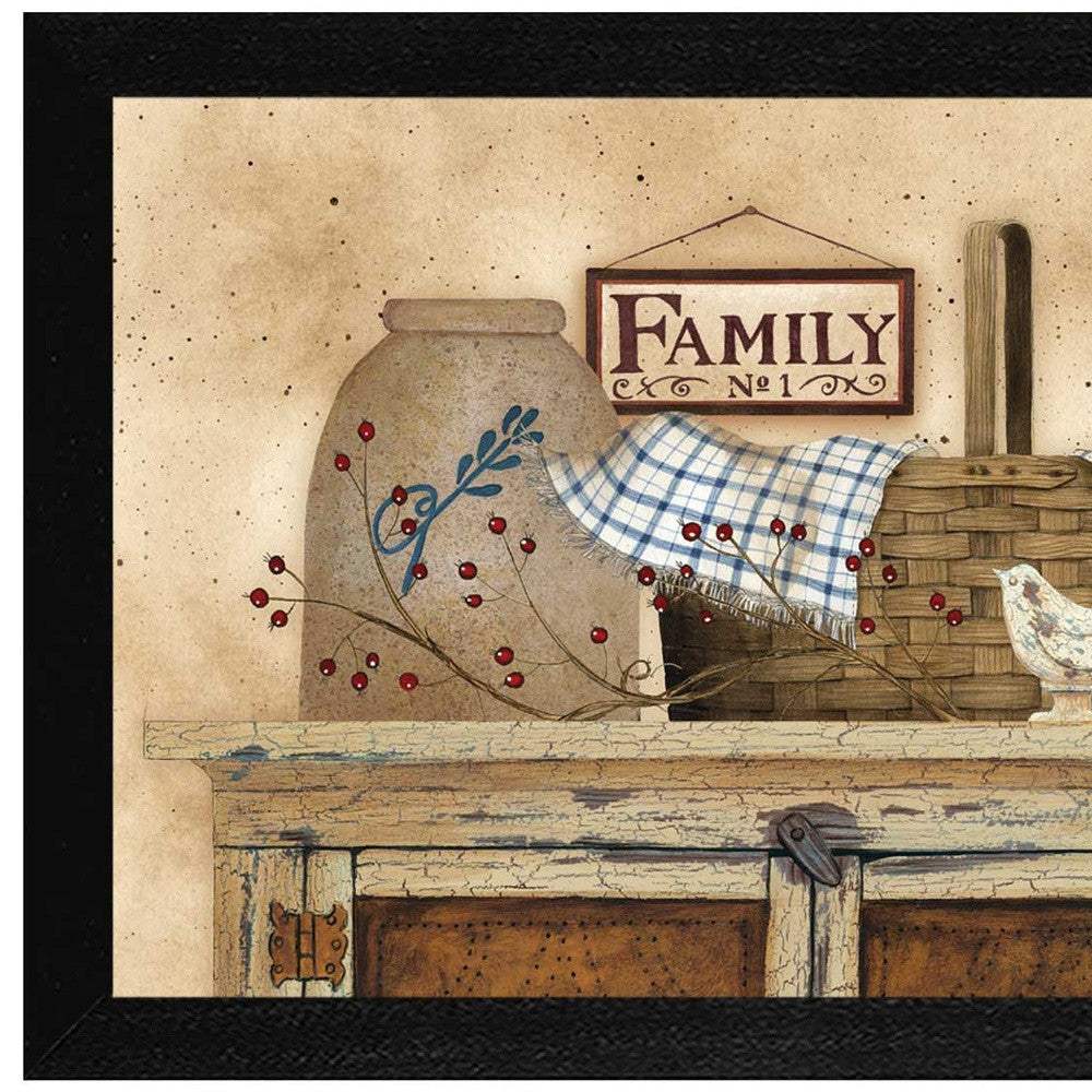 Family Still Life 1 Black Framed Print Wall Art - Image 5