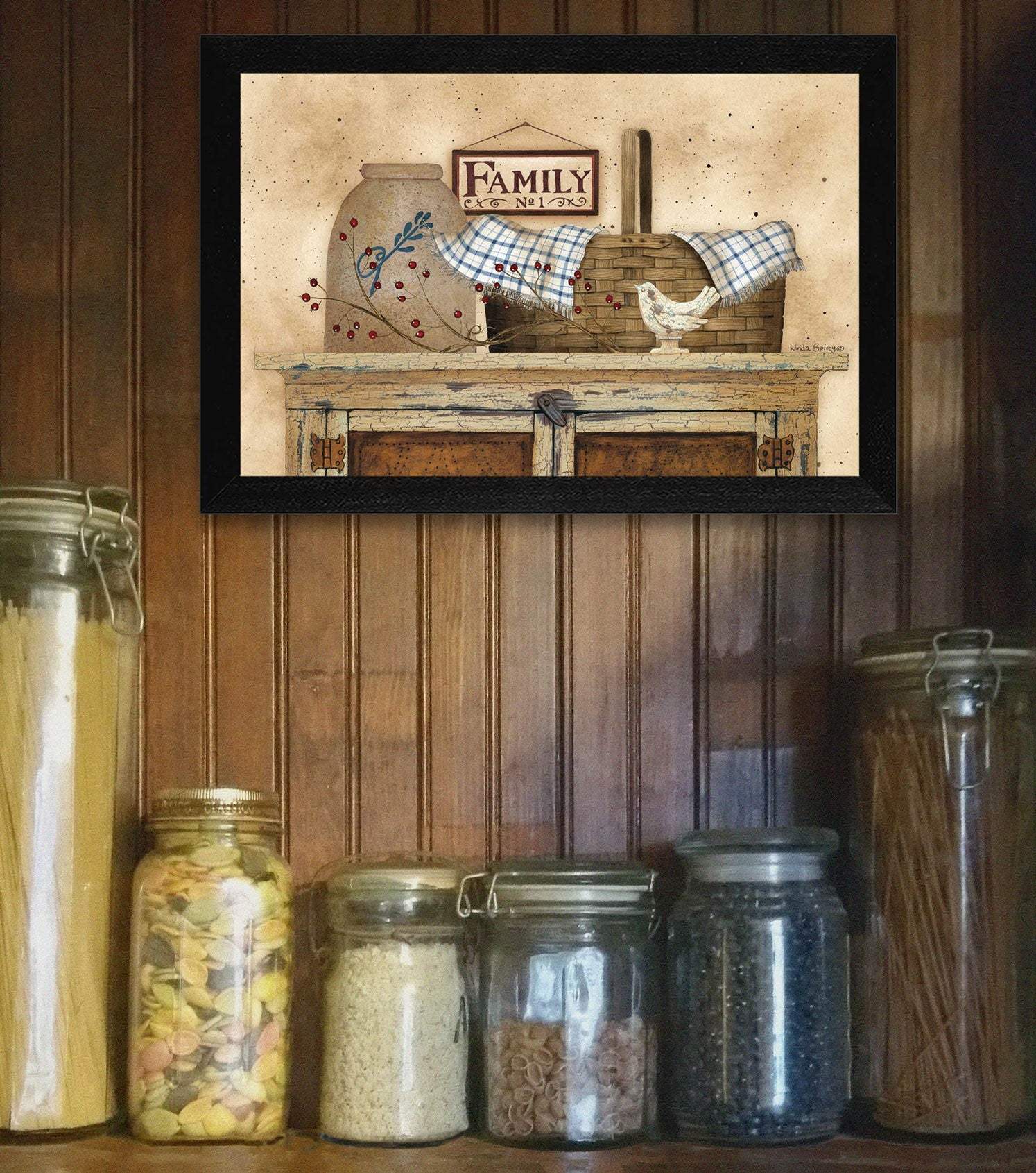 Family Still Life 1 Black Framed Print Wall Art - Image 6