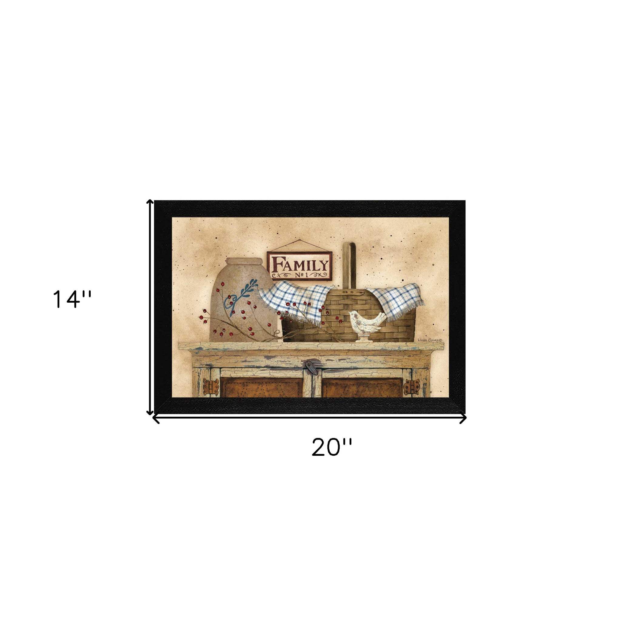 Family Still Life 1 Black Framed Print Wall Art - Image 7