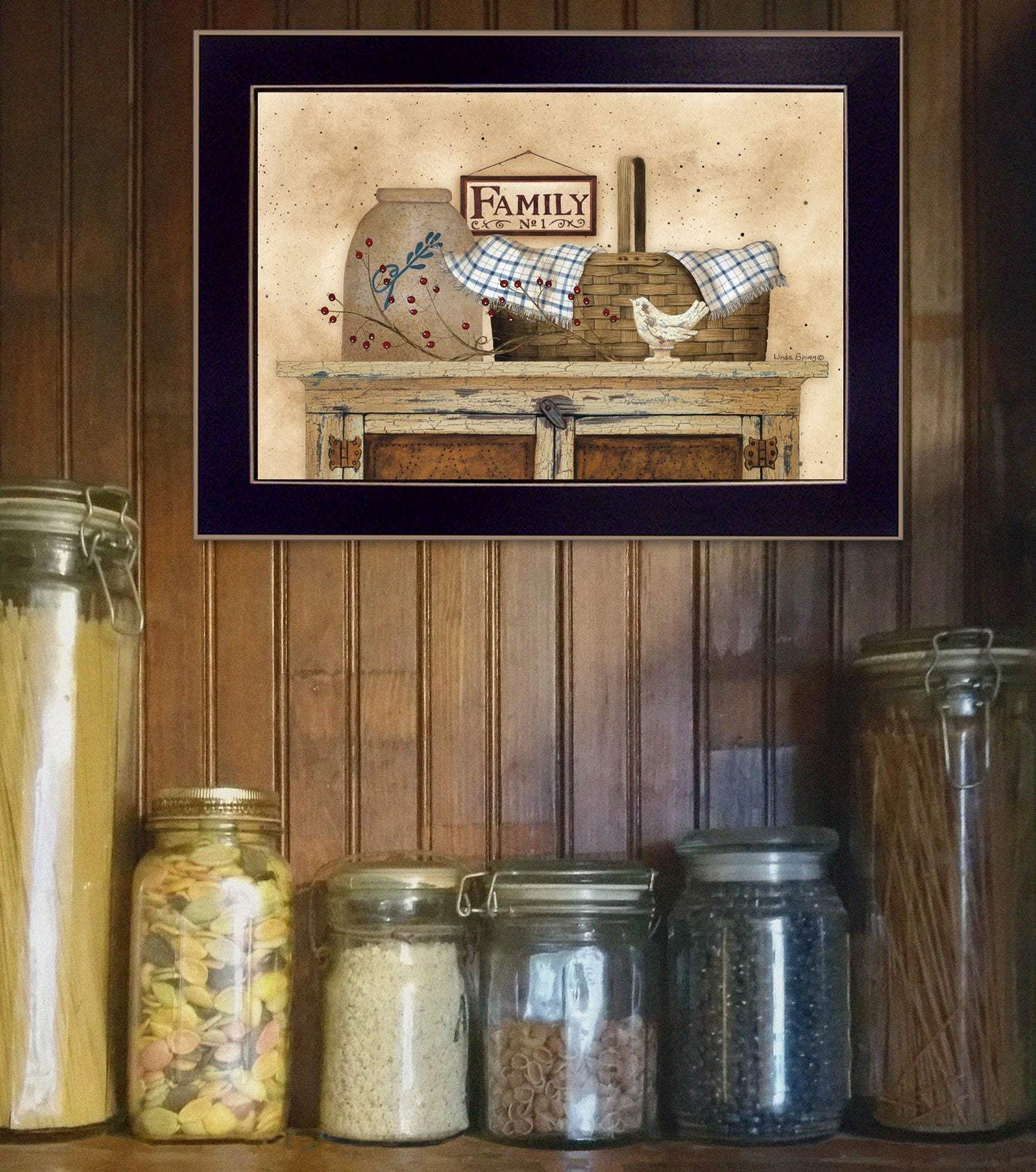 Family Still Life 2 Black Framed Print Wall Art - Image 4