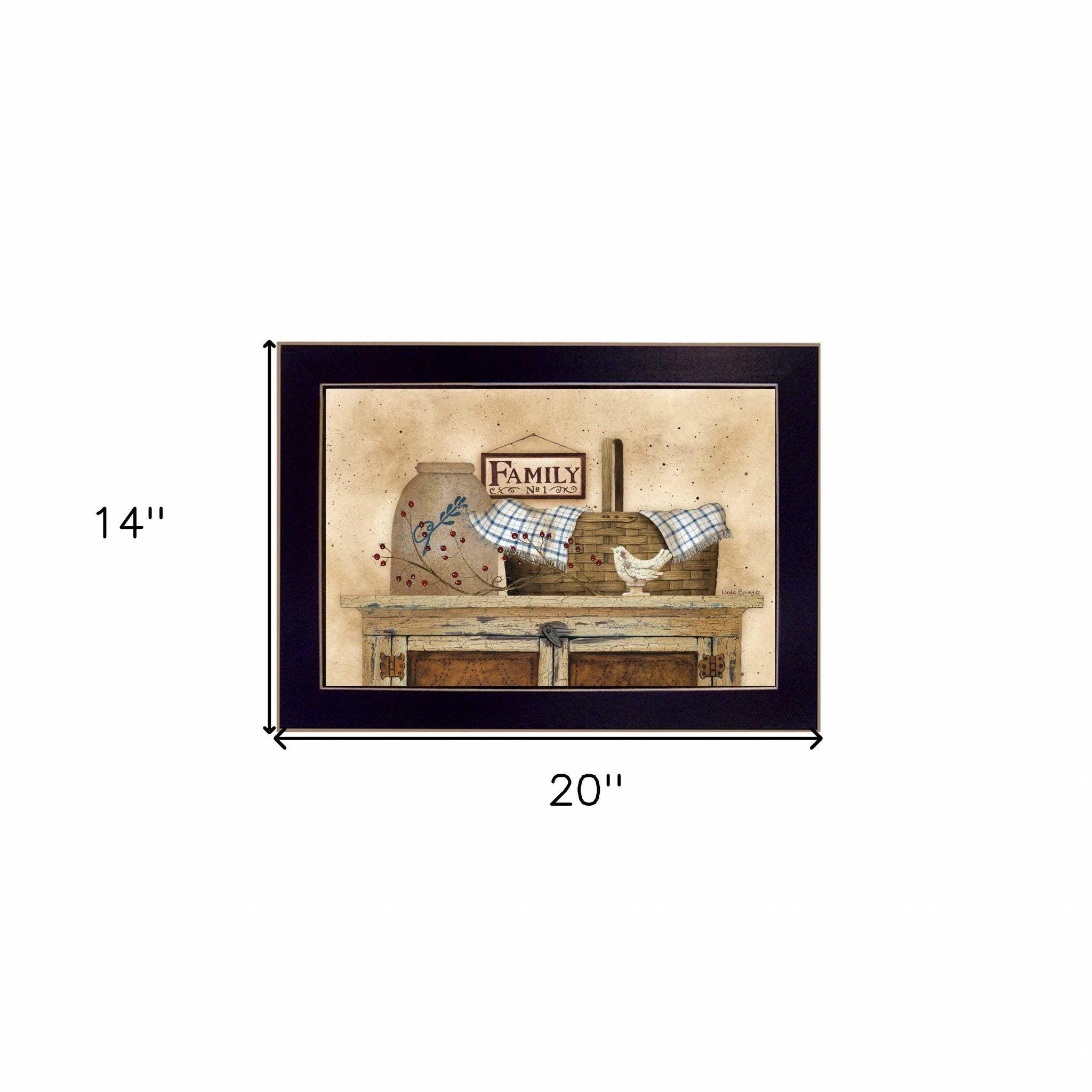 Family Still Life 2 Black Framed Print Wall Art - Image 5