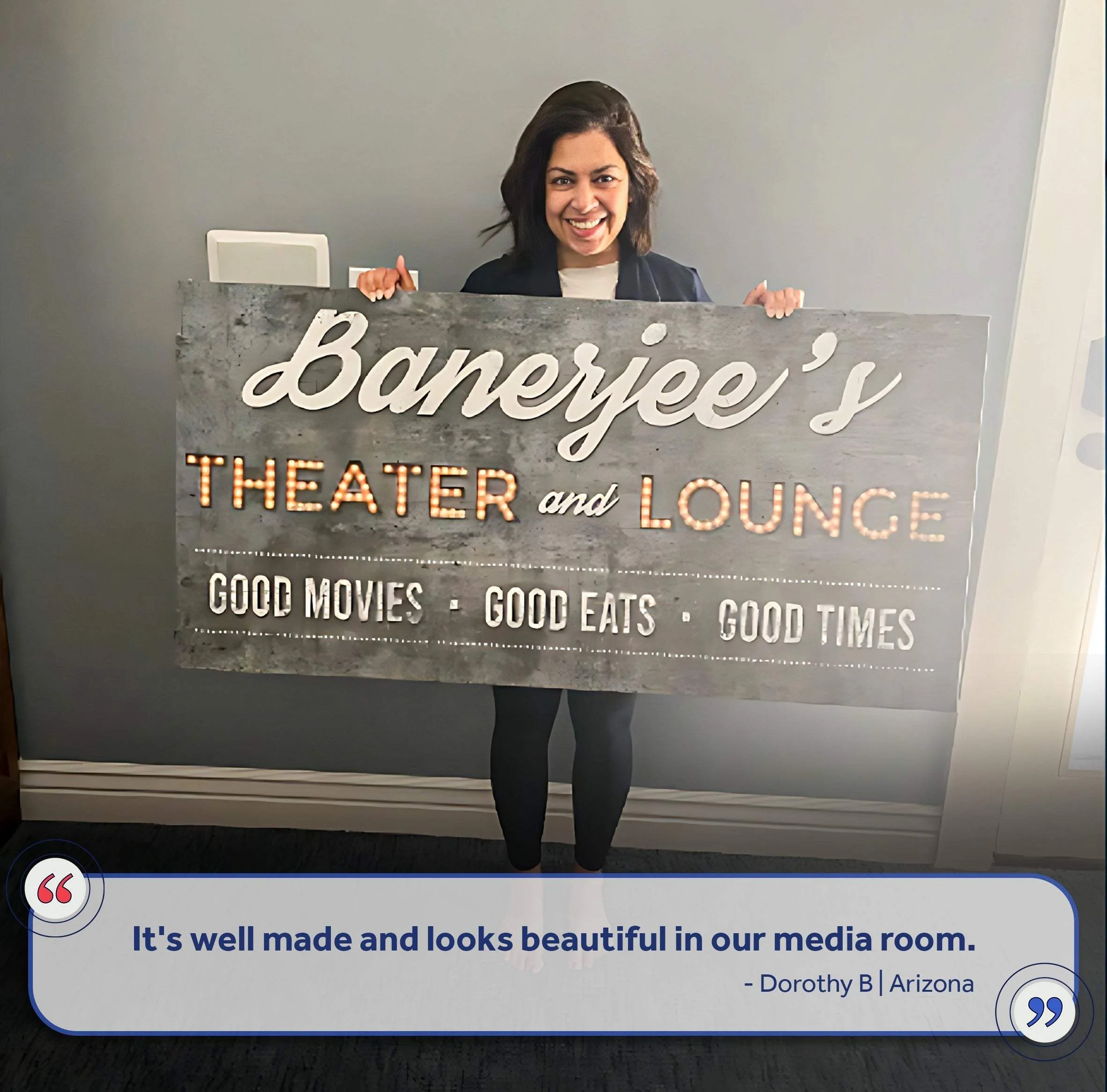 Family Theater and Lounge Sign V - Image 6