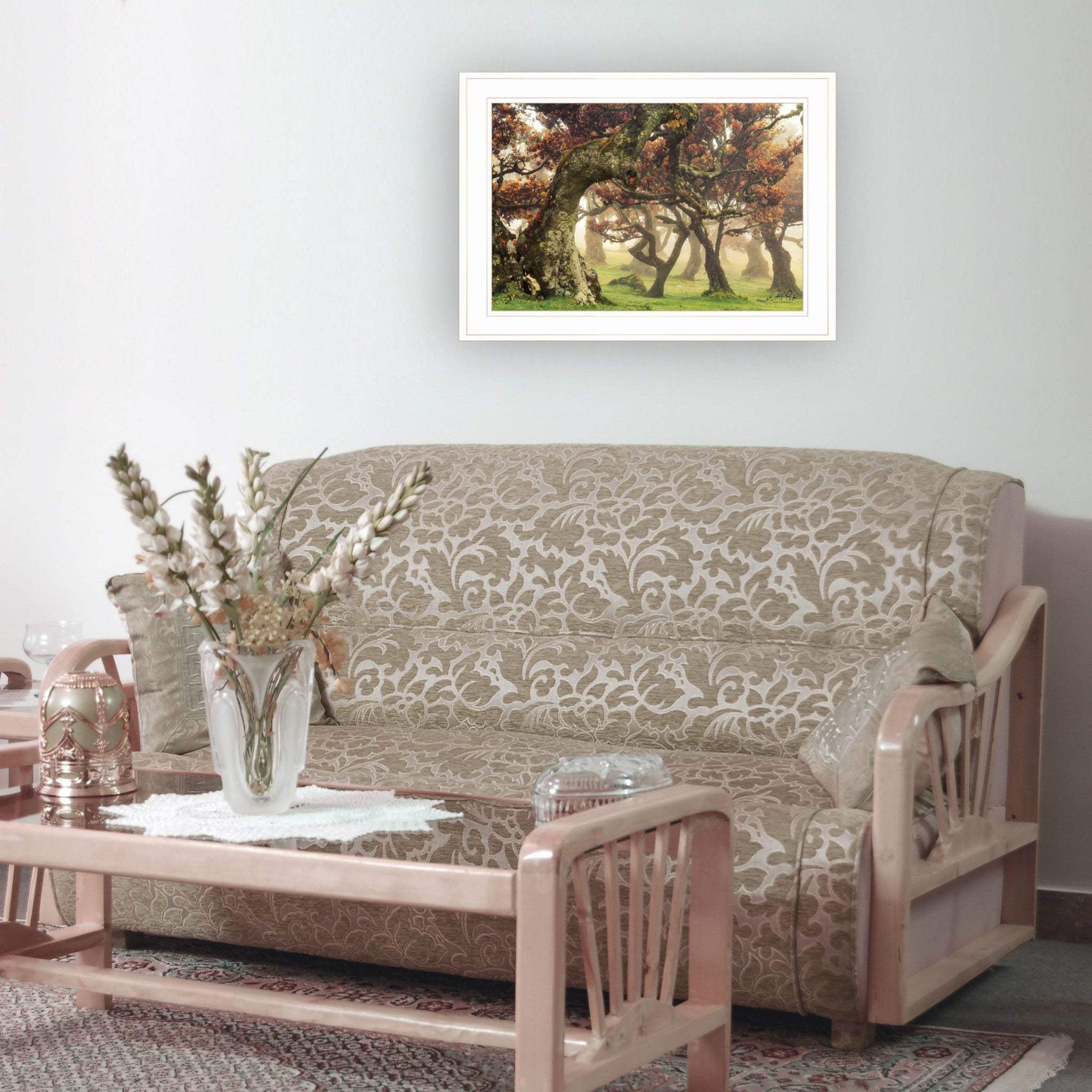 Fanal White Framed Print Wall Art - Image 5