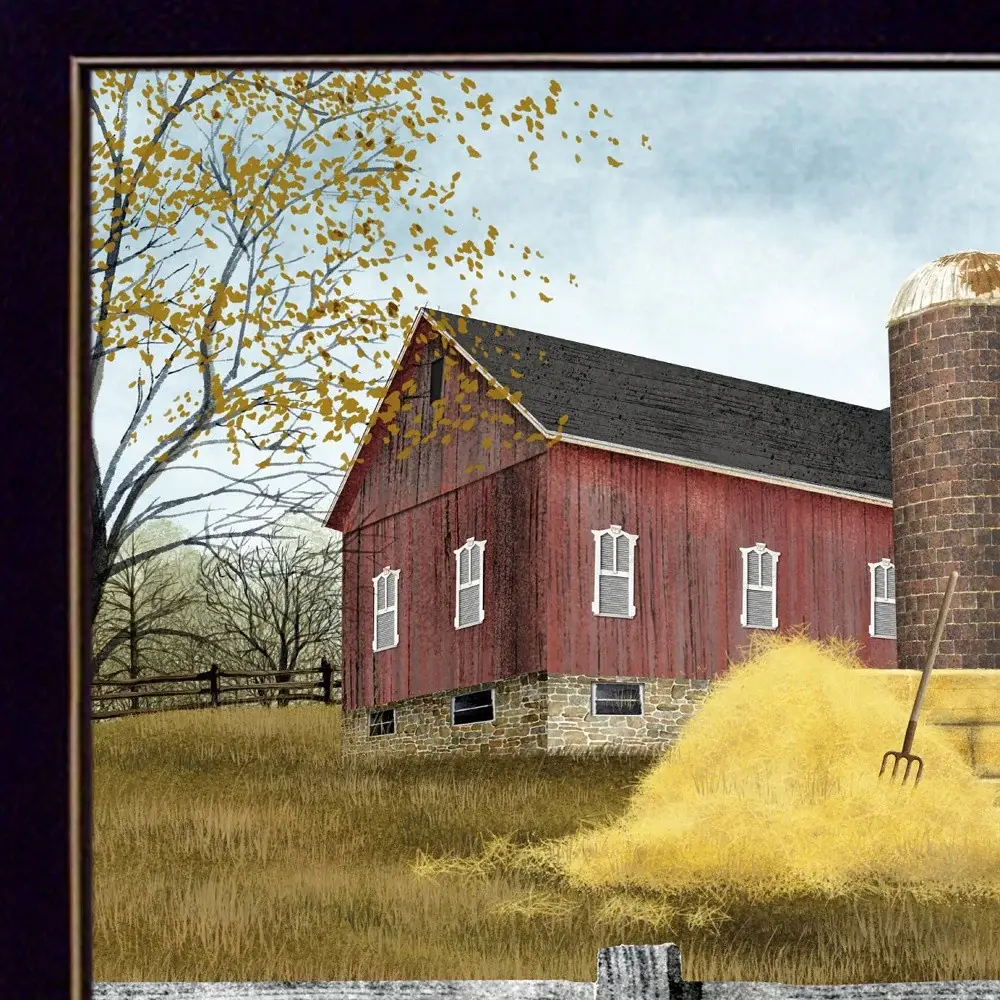 Farm Life 1 Black Framed Print Wall Art - Image 4