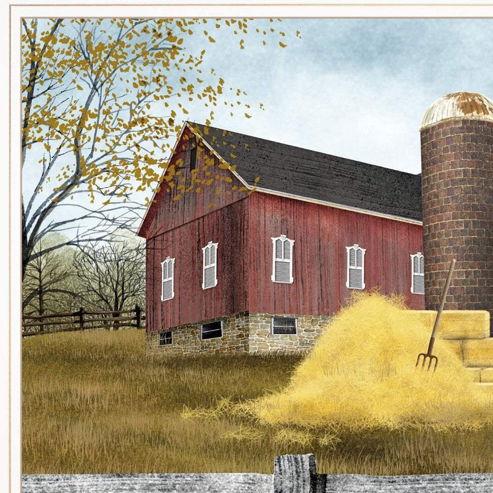 Farm Life 2 White Framed Print Wall Art - Image 3