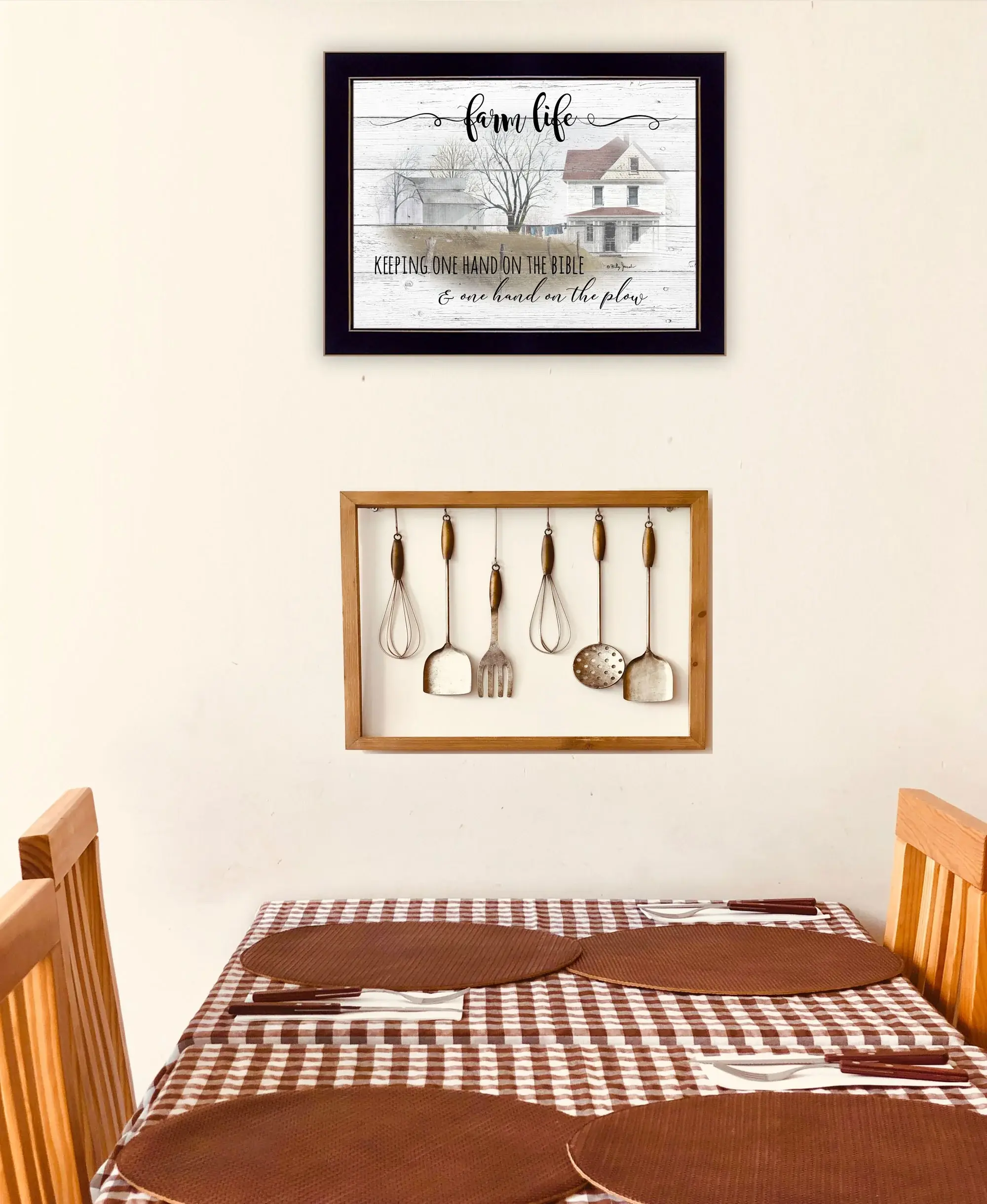 Farm Life 4 Black Framed Print Wall Art - Image 4