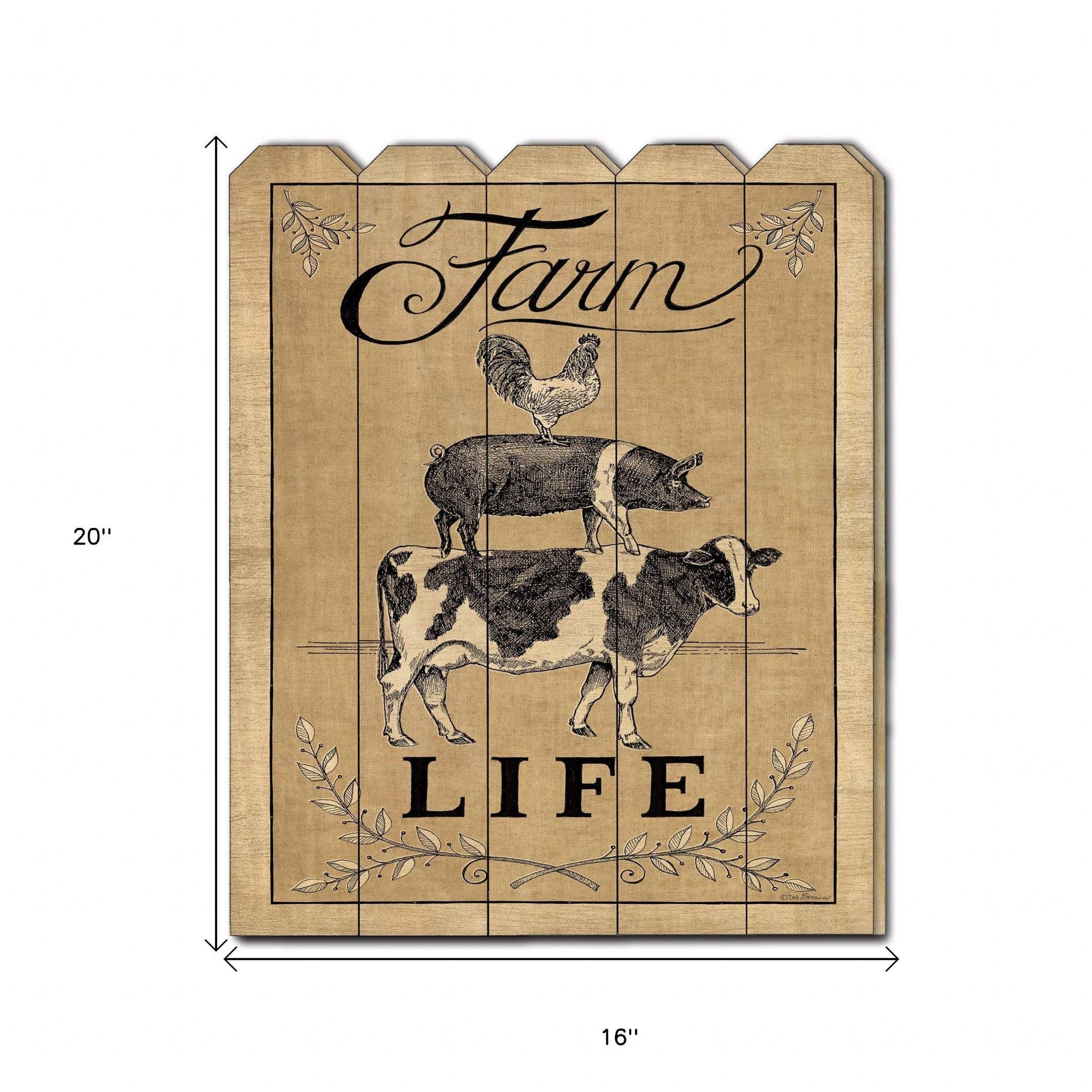Farm Life Unframed Print Wall Art - Image 4