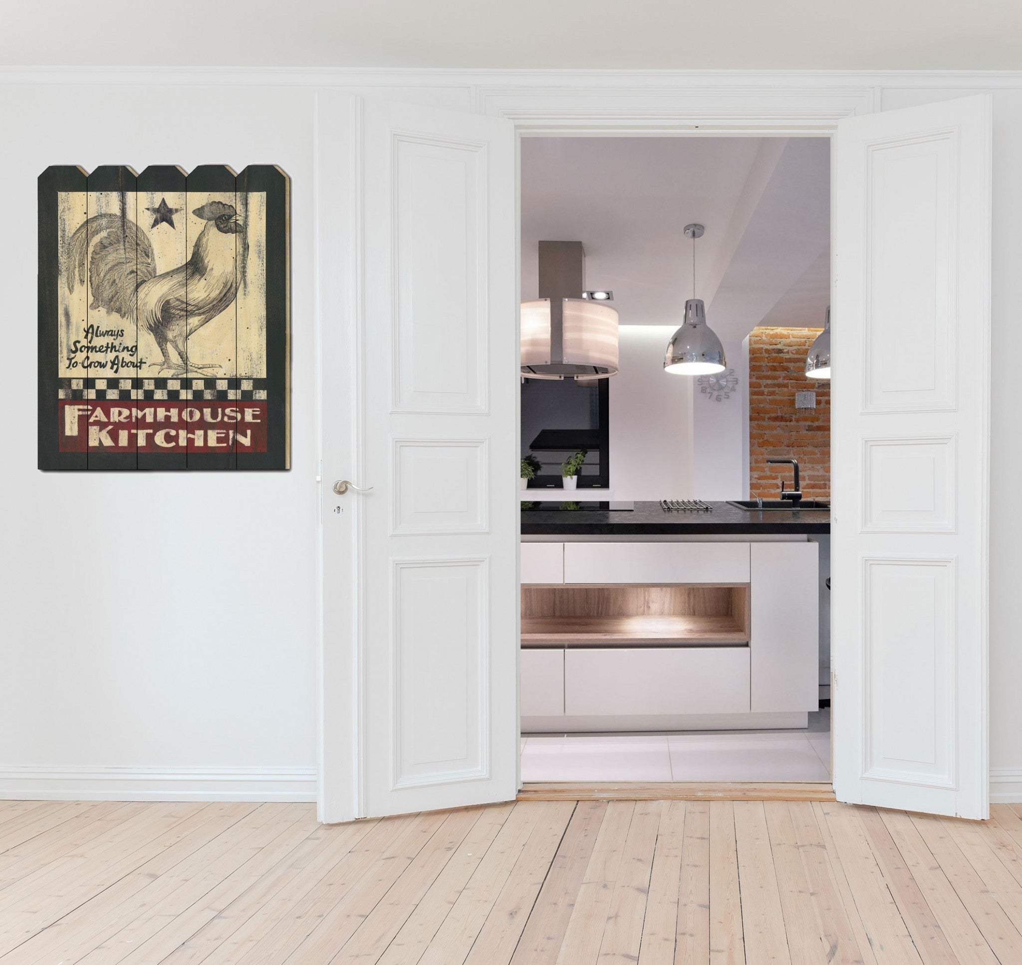 Farmhouse Kitchen Unframed Print Kitchen Wall Art - Image 3