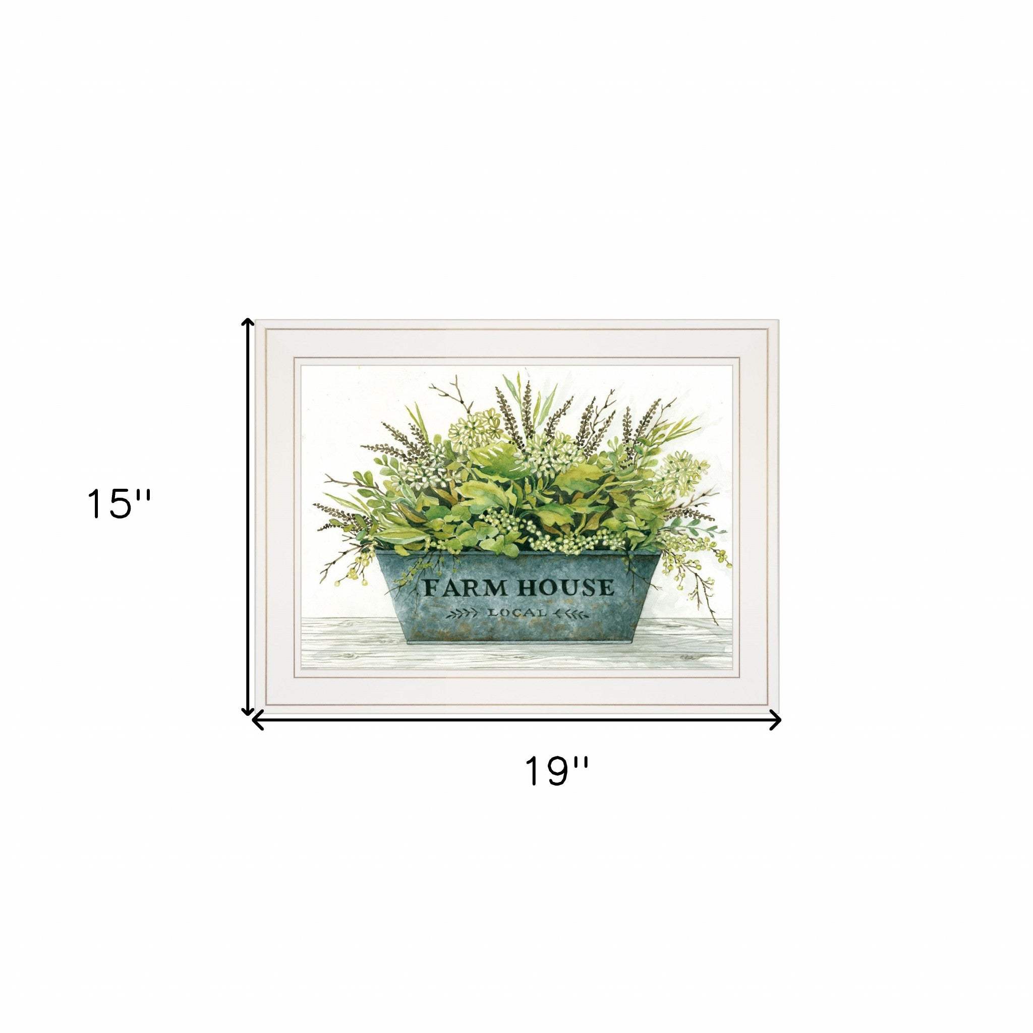 Farmhouse White Framed Print Wall Art - Image 5