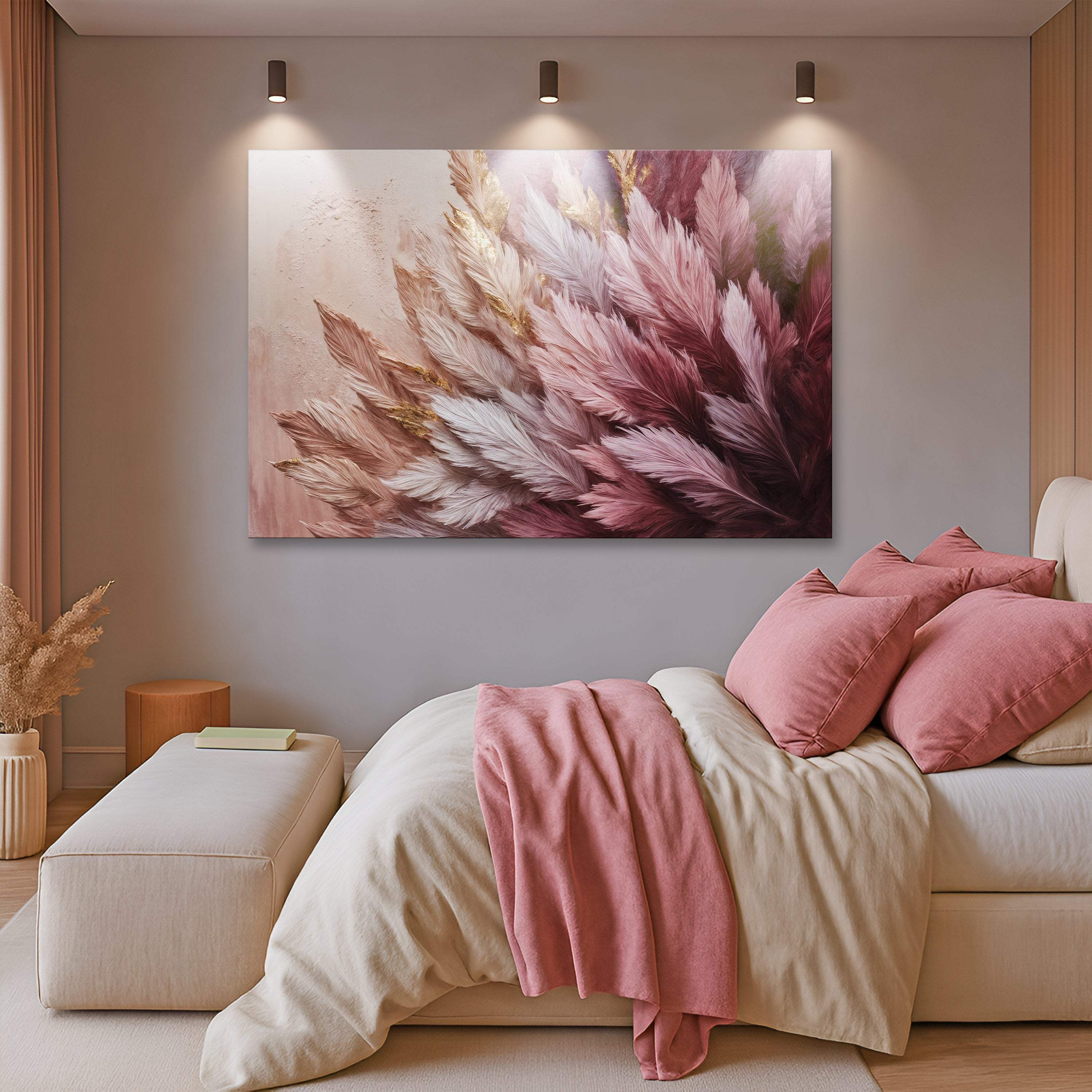 Feather Symphony Wall Art - Image 3