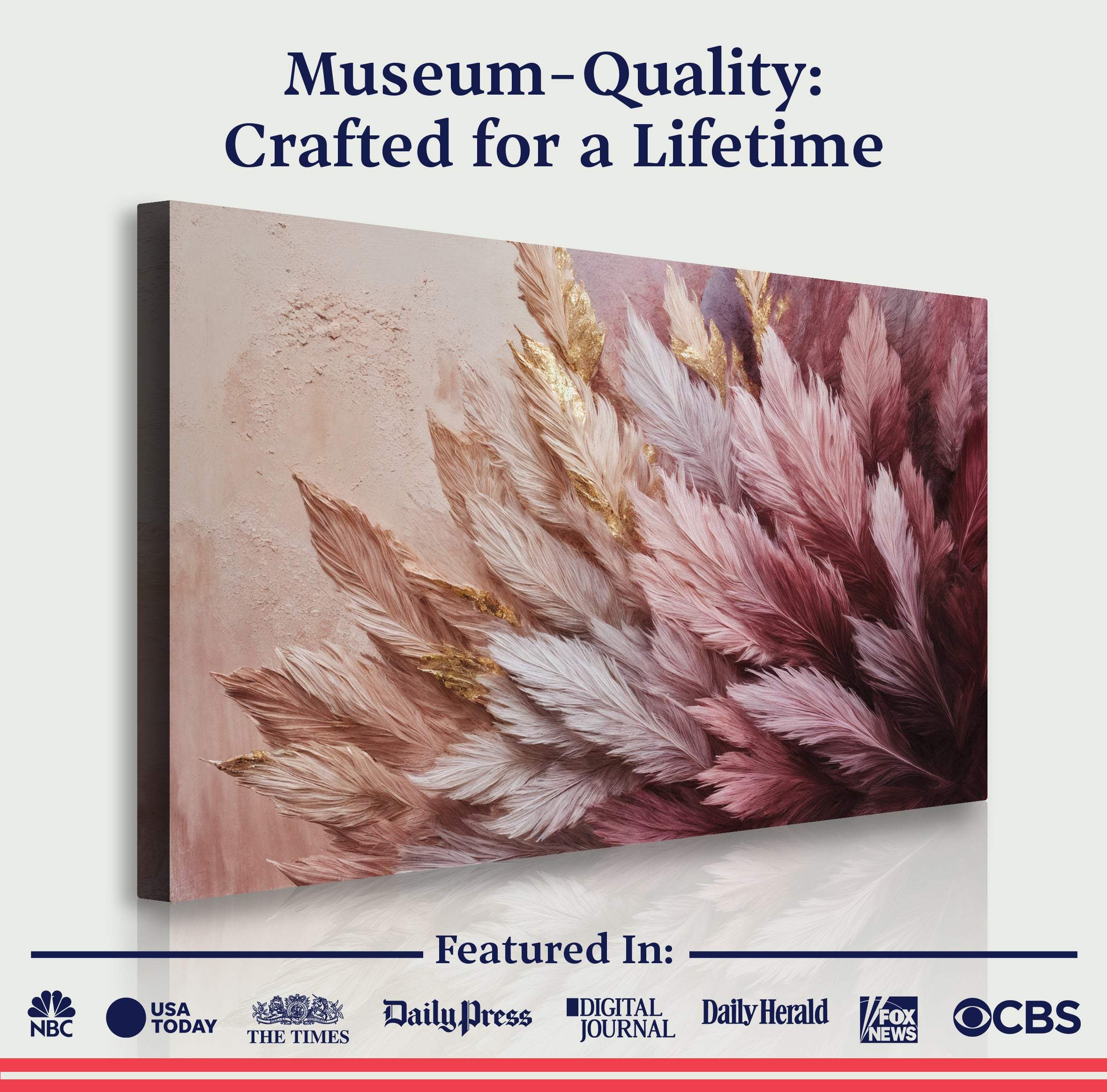 Feather Symphony Wall Art - Image 6
