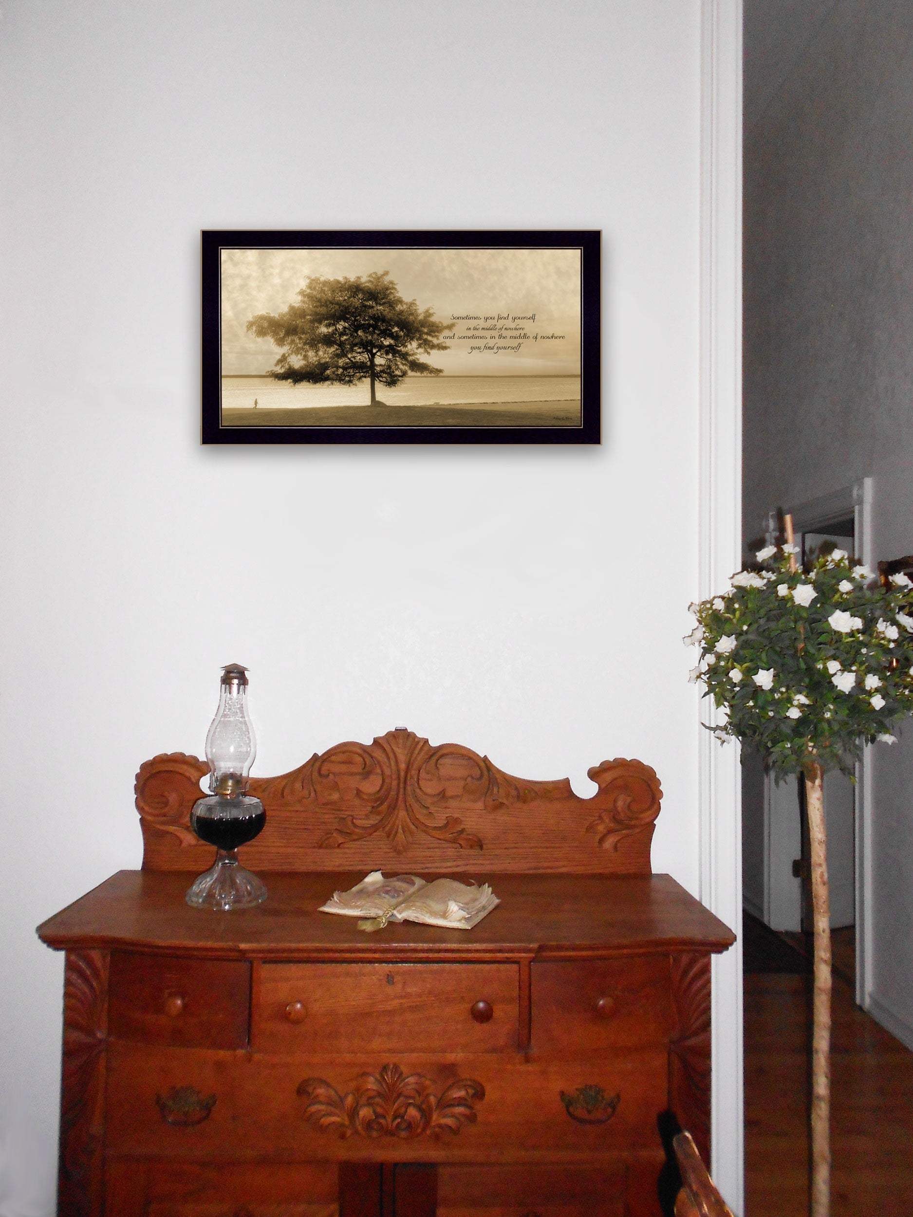 Find Yourself Black Framed Print Wall Art - Image 4
