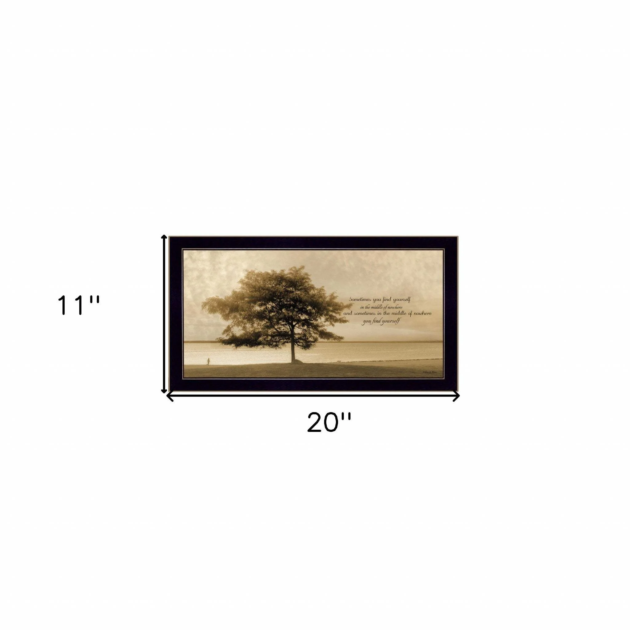 Find Yourself Black Framed Print Wall Art - Image 5