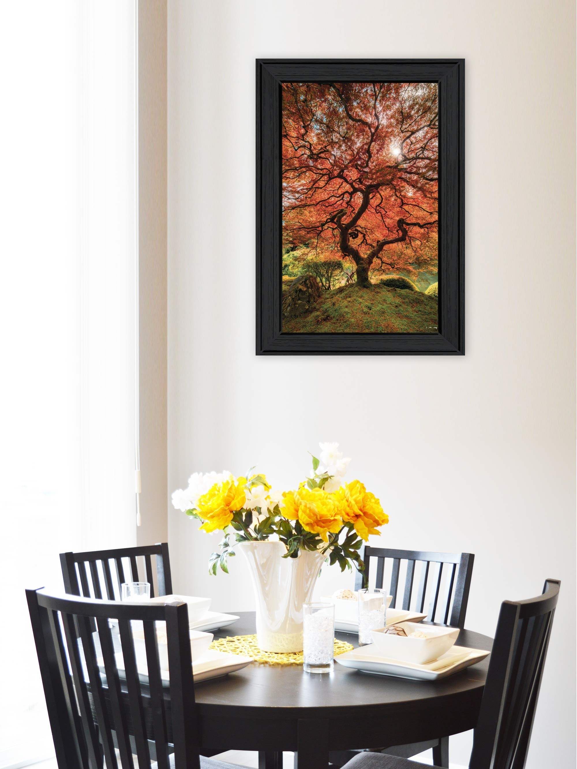 First Colors of Fall II 2 Black Framed Print Wall Art - Image 4