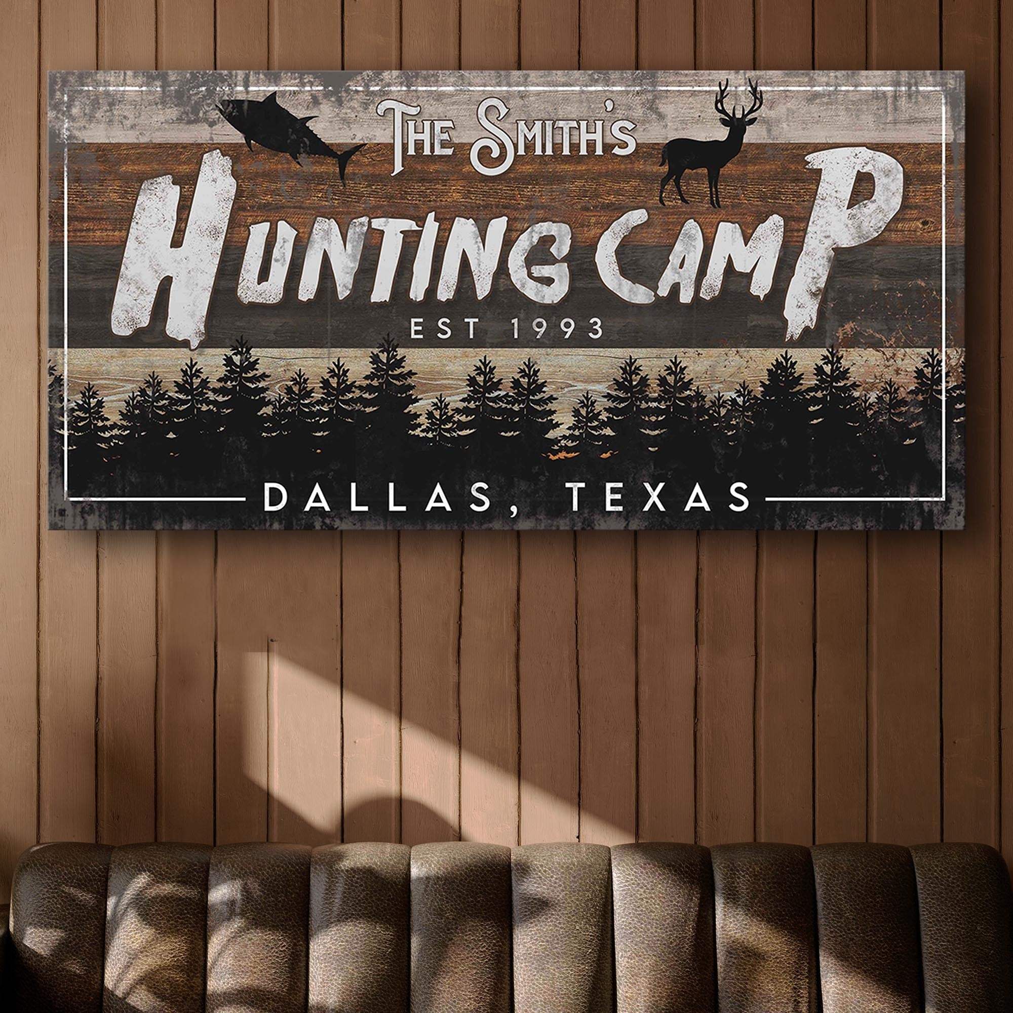 Fishing And Hunting Sign IV - Image 2
