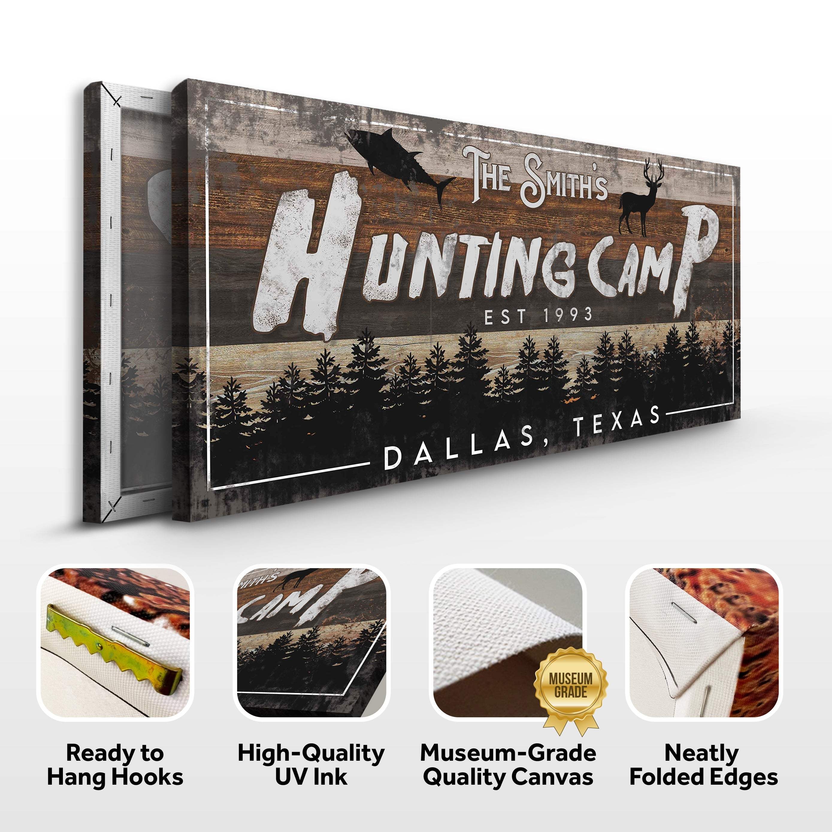 Fishing And Hunting Sign IV - Image 4