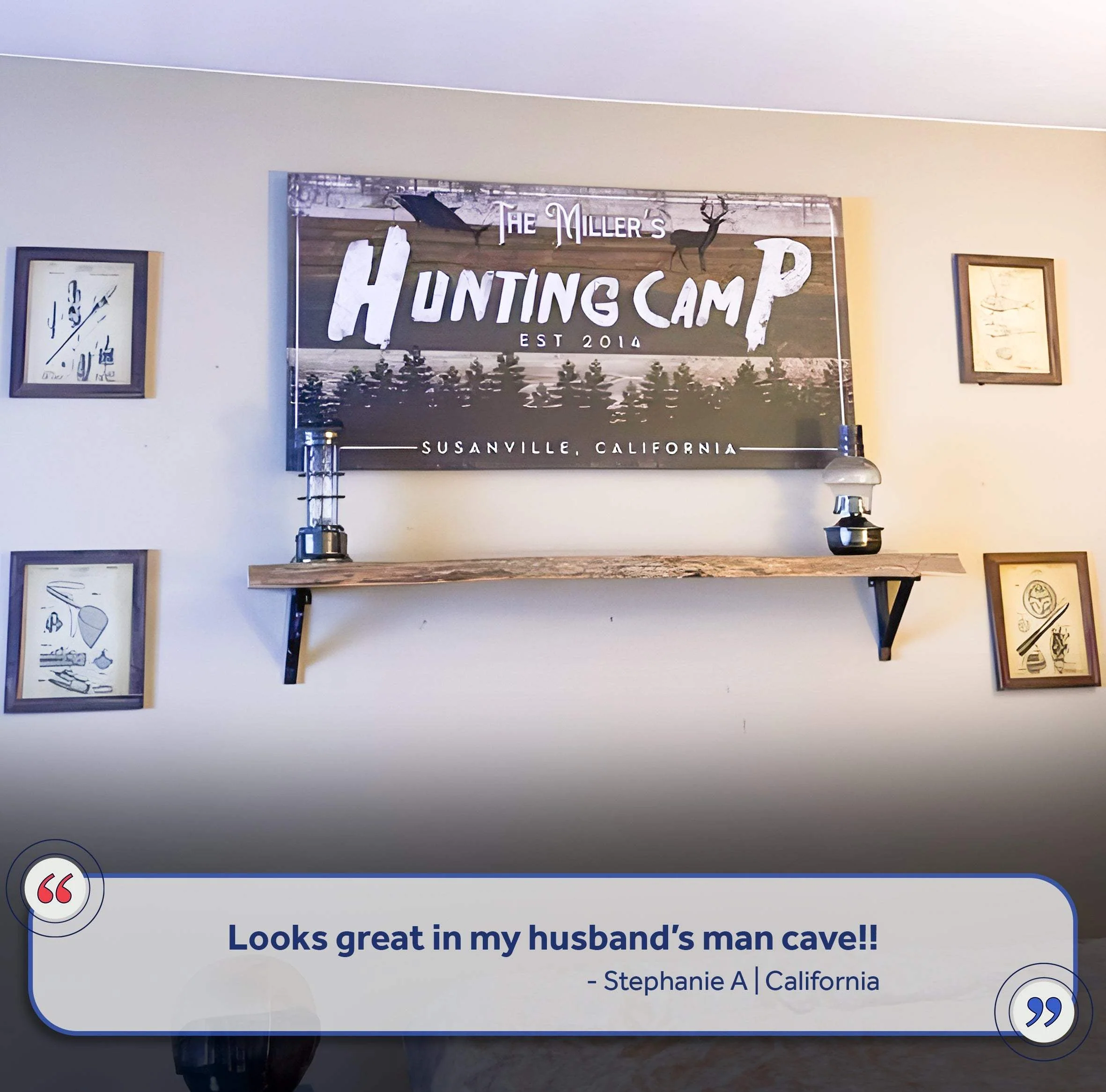 Fishing And Hunting Sign IV - Image 8