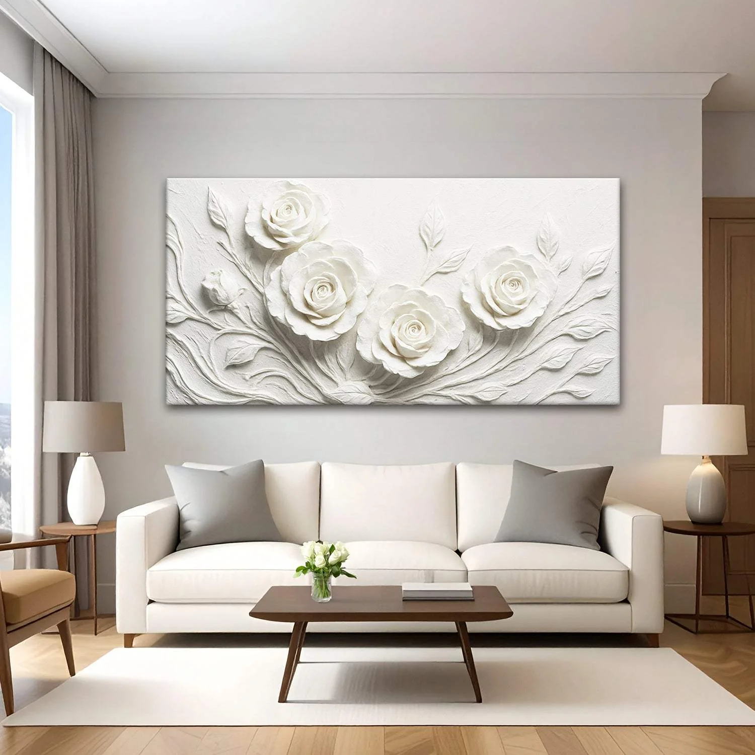 Floral Abstract Wall Art - Image 3