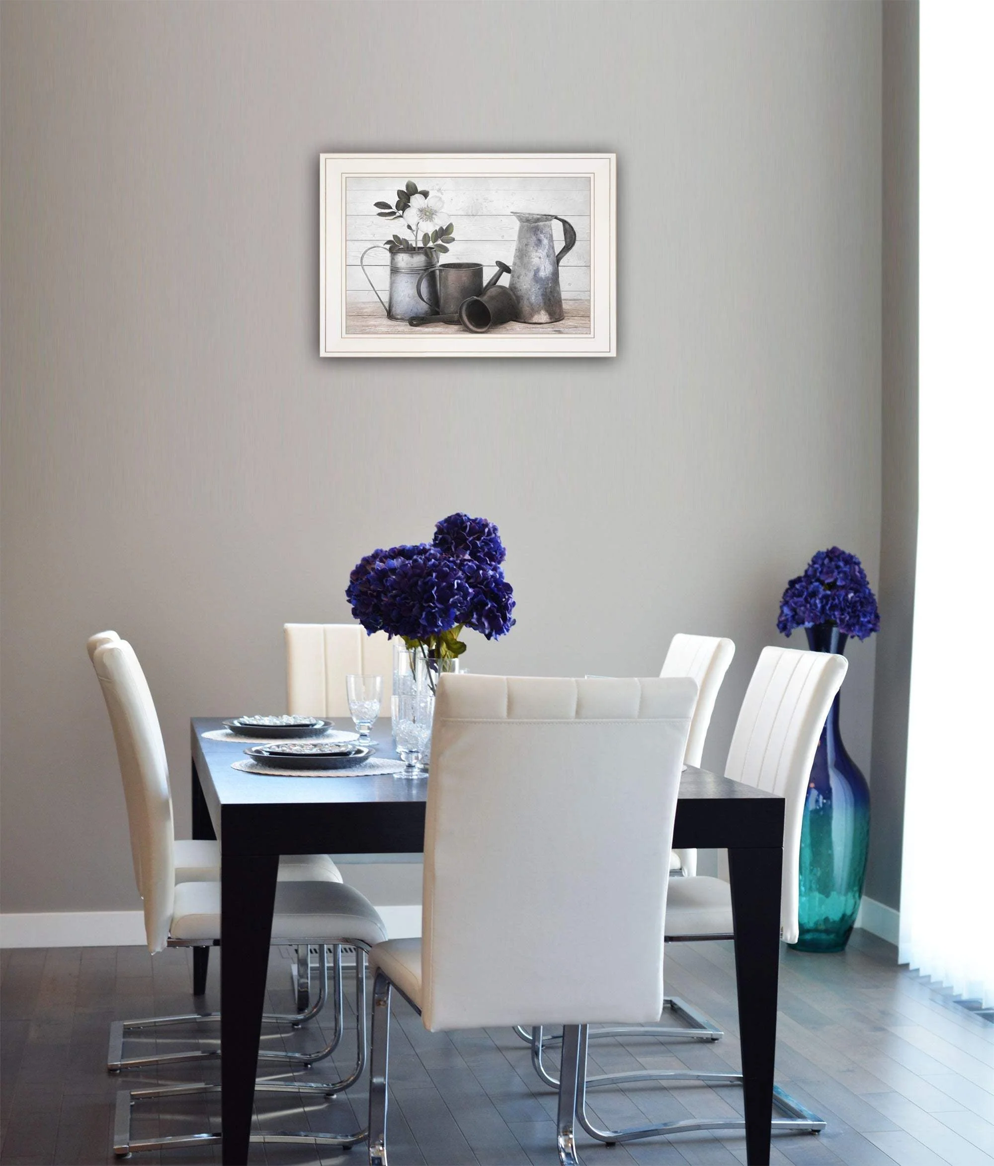 Floral Farmhouse II 1 White Framed Print Wall Art - Image 5