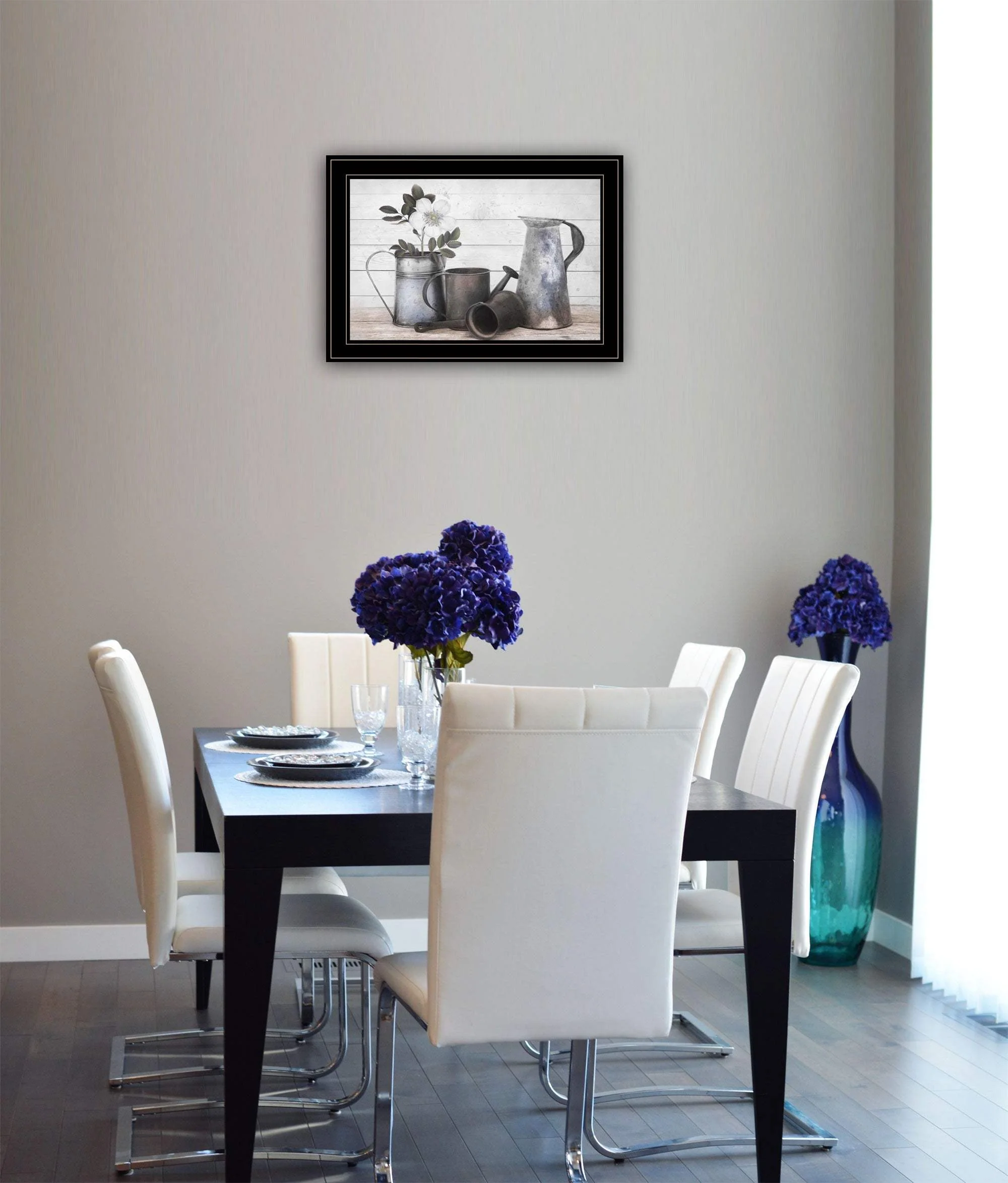 Floral Farmhouse II 2 Black Framed Print Wall Art - Image 5