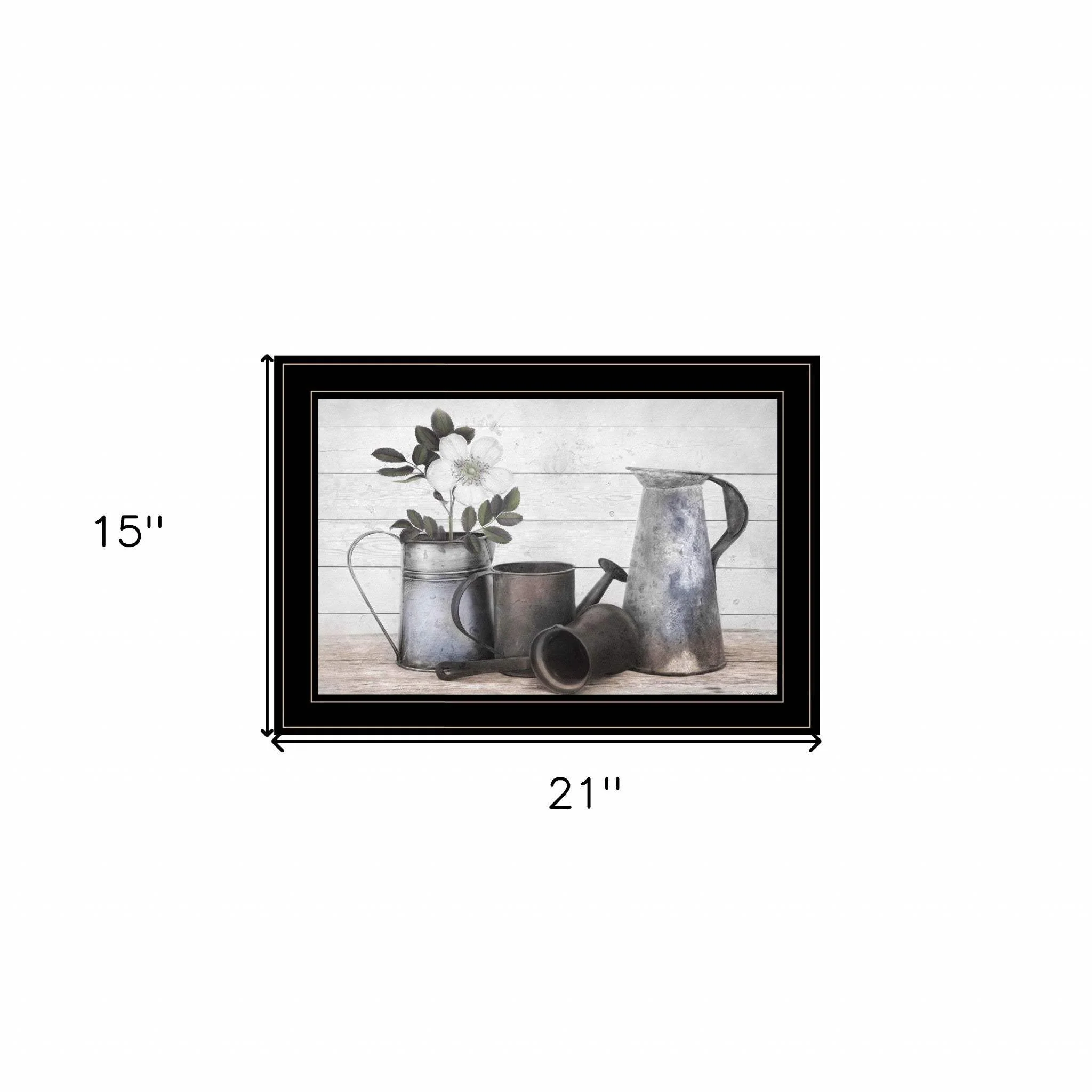 Floral Farmhouse II 2 Black Framed Print Wall Art - Image 6