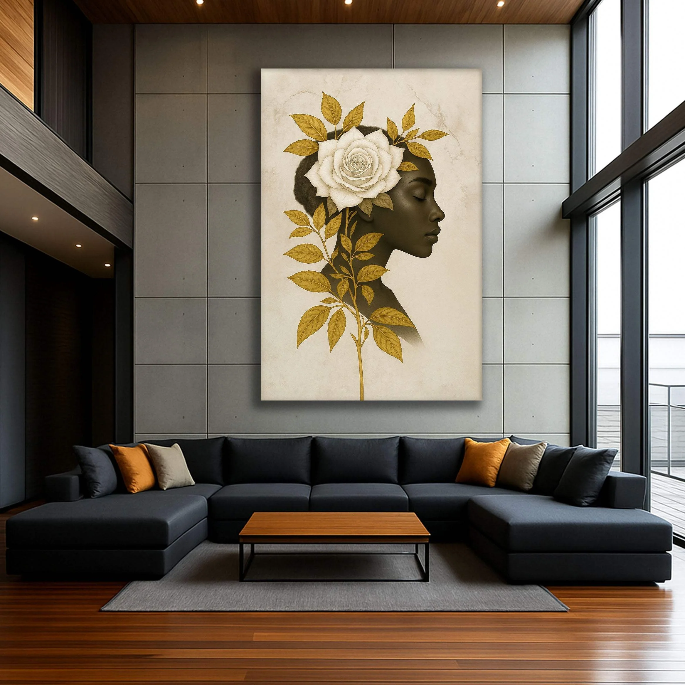 Floral Majesty Wall Art II - Image 3