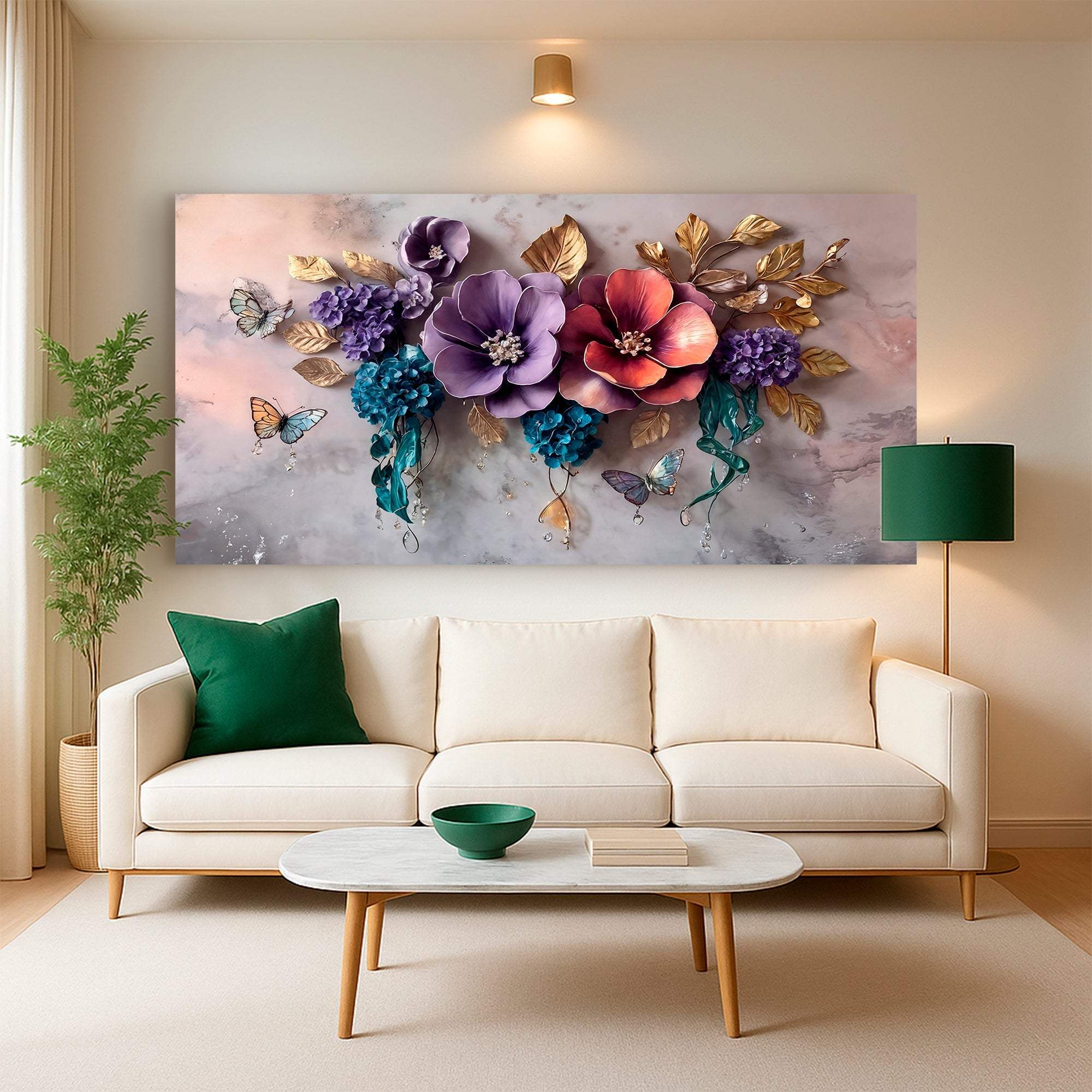 Floral Symphony Wall Art - Image 5