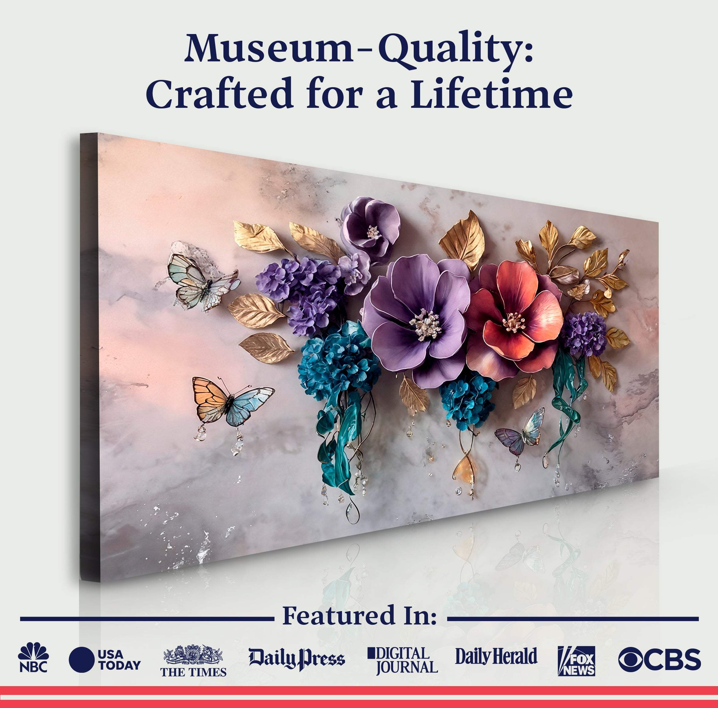 Floral Symphony Wall Art - Image 6