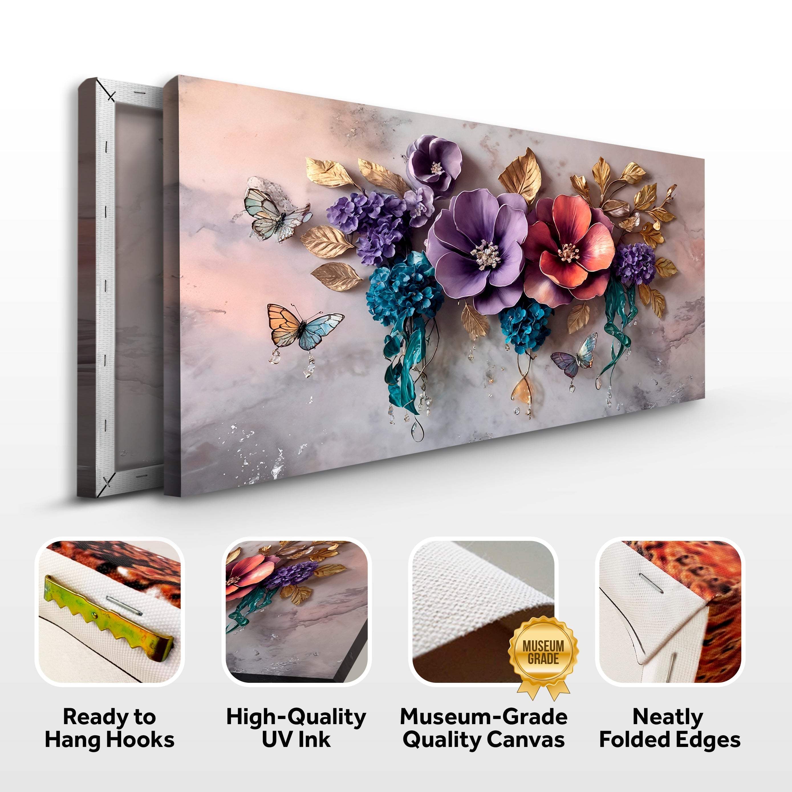 Floral Symphony Wall Art - Image 8
