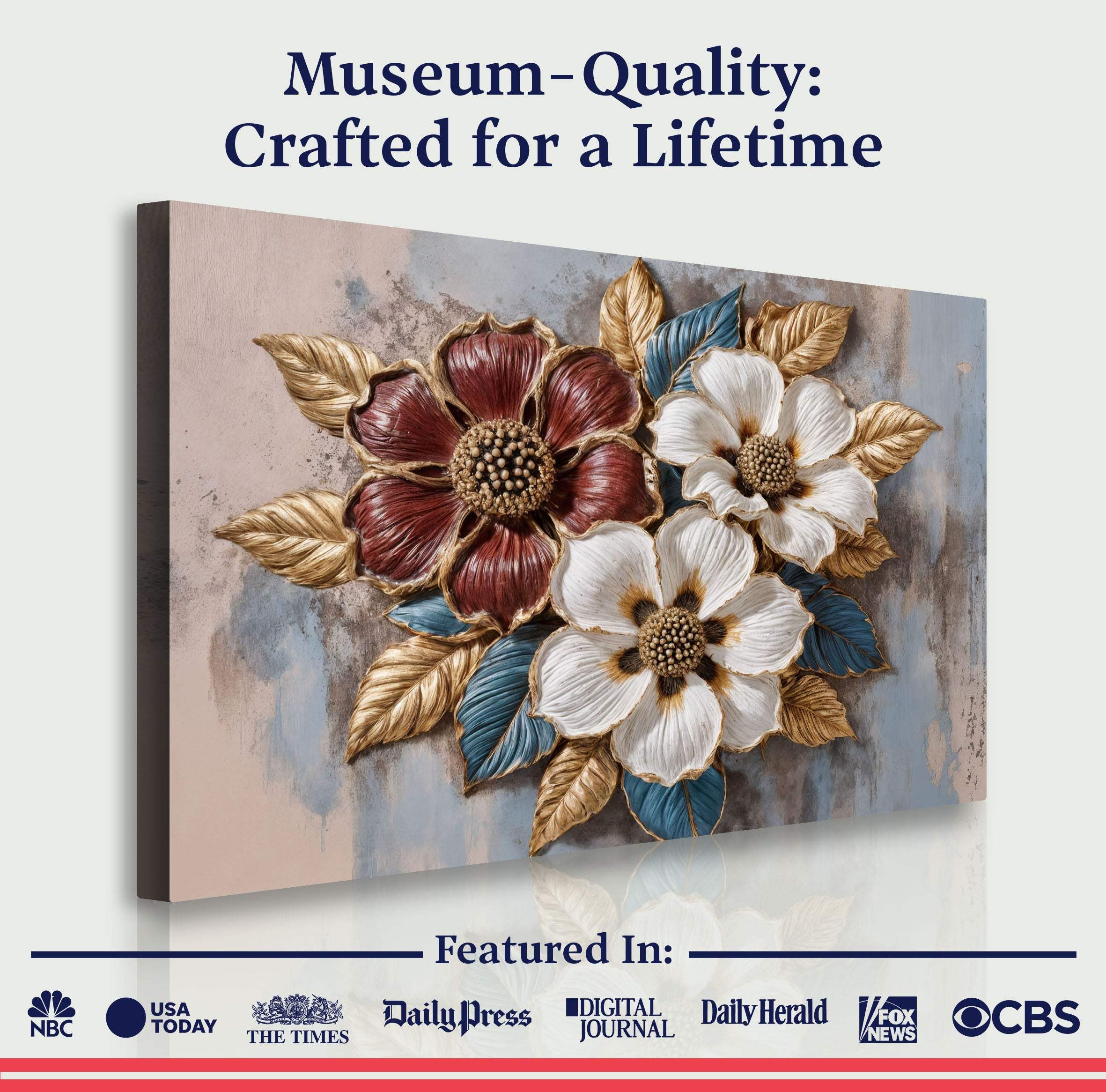 Floral Symphony Wall Art II - Image 6