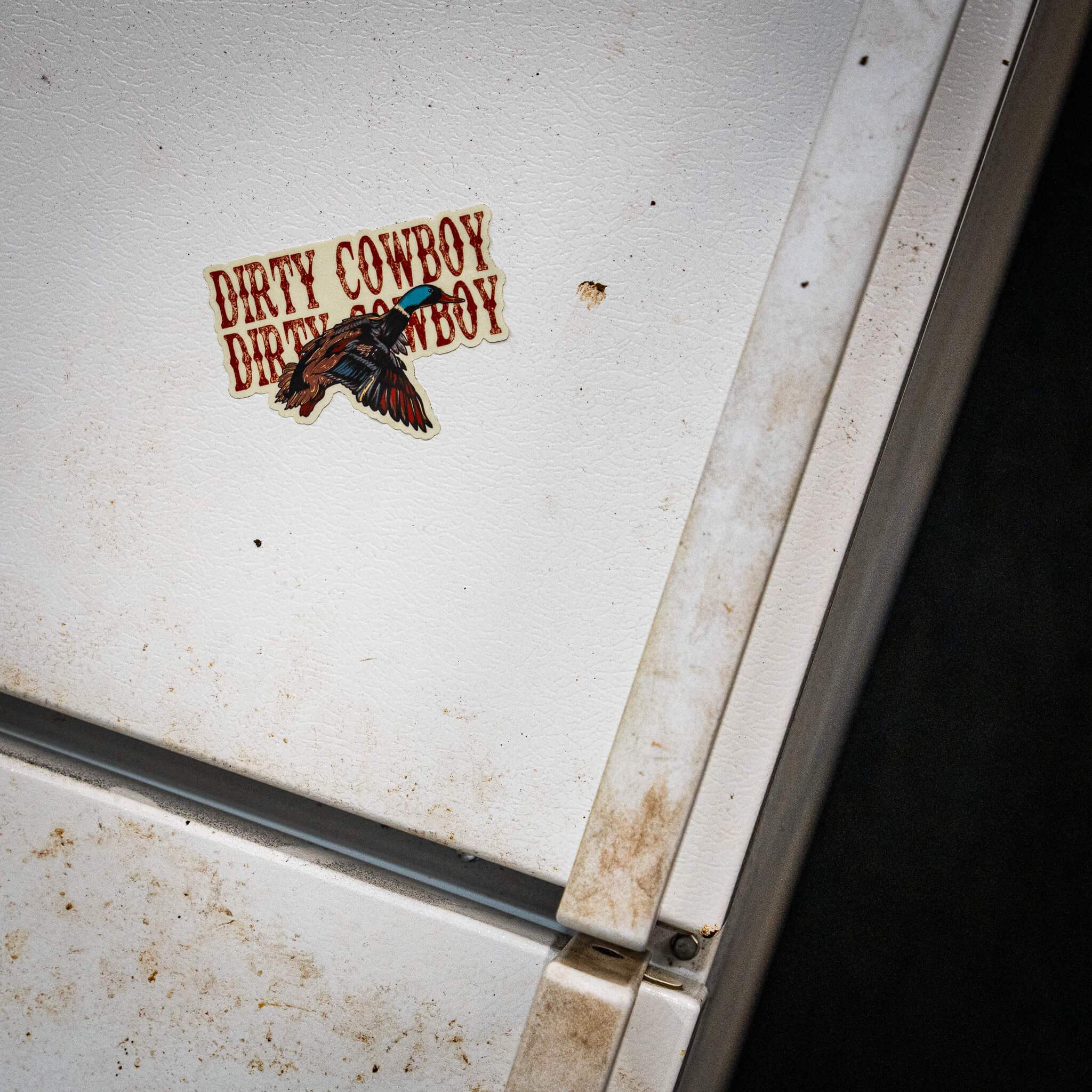 Flying Duck Dirty Cowboy Decal - Image 7