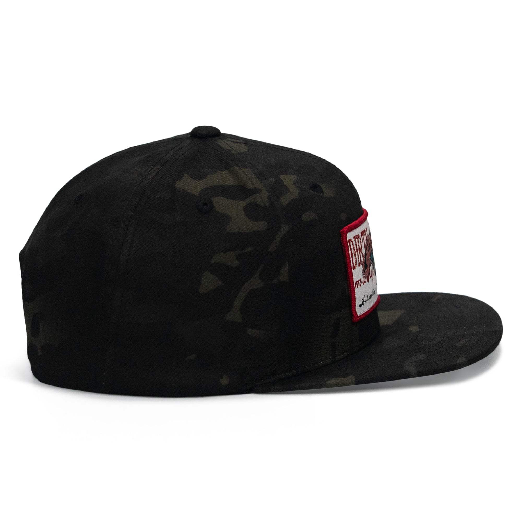 Flying Duck Dirty Cowboy Patch Flatbill Snapback - Image 15