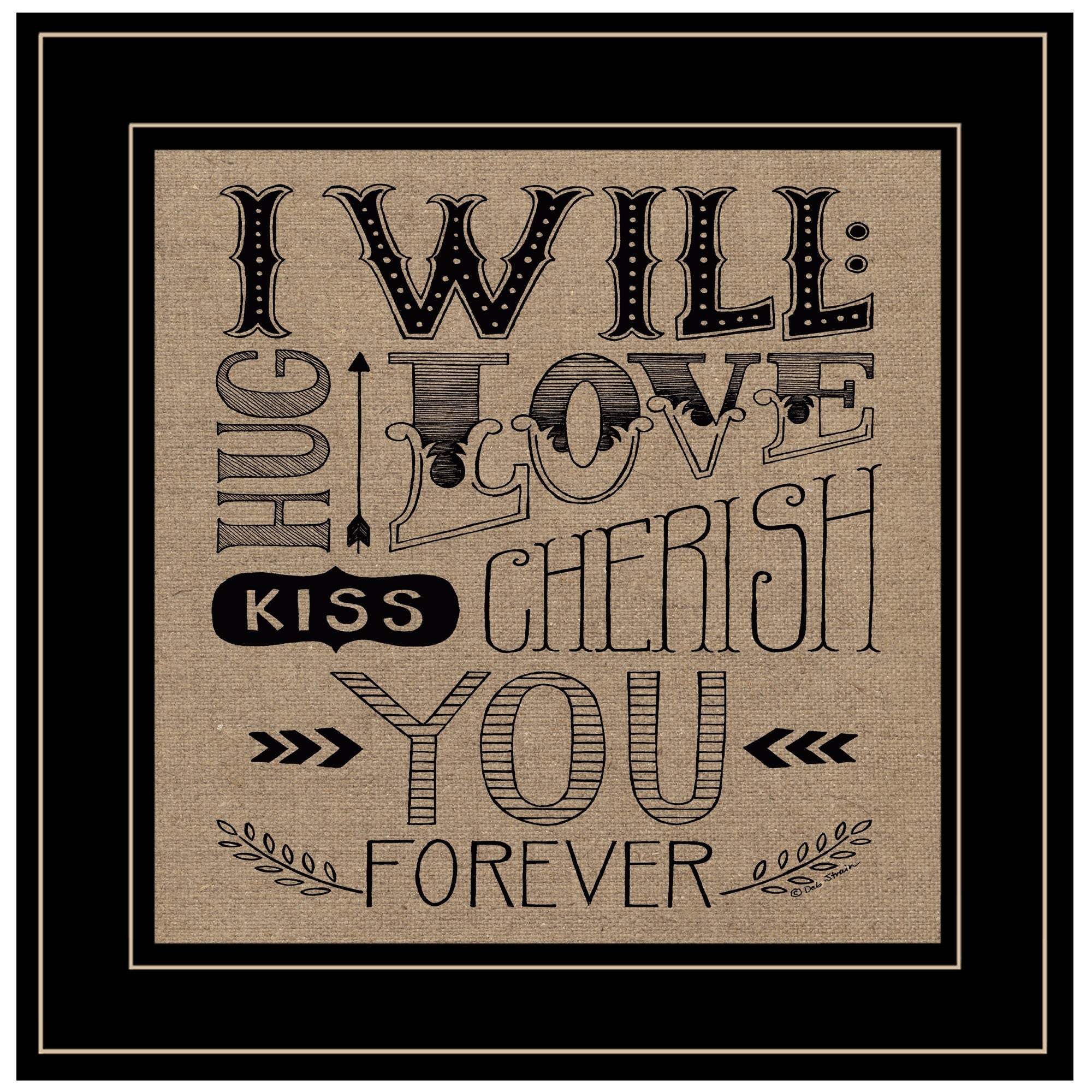 Forever 2 Black Framed Print Wall Art - Image 2