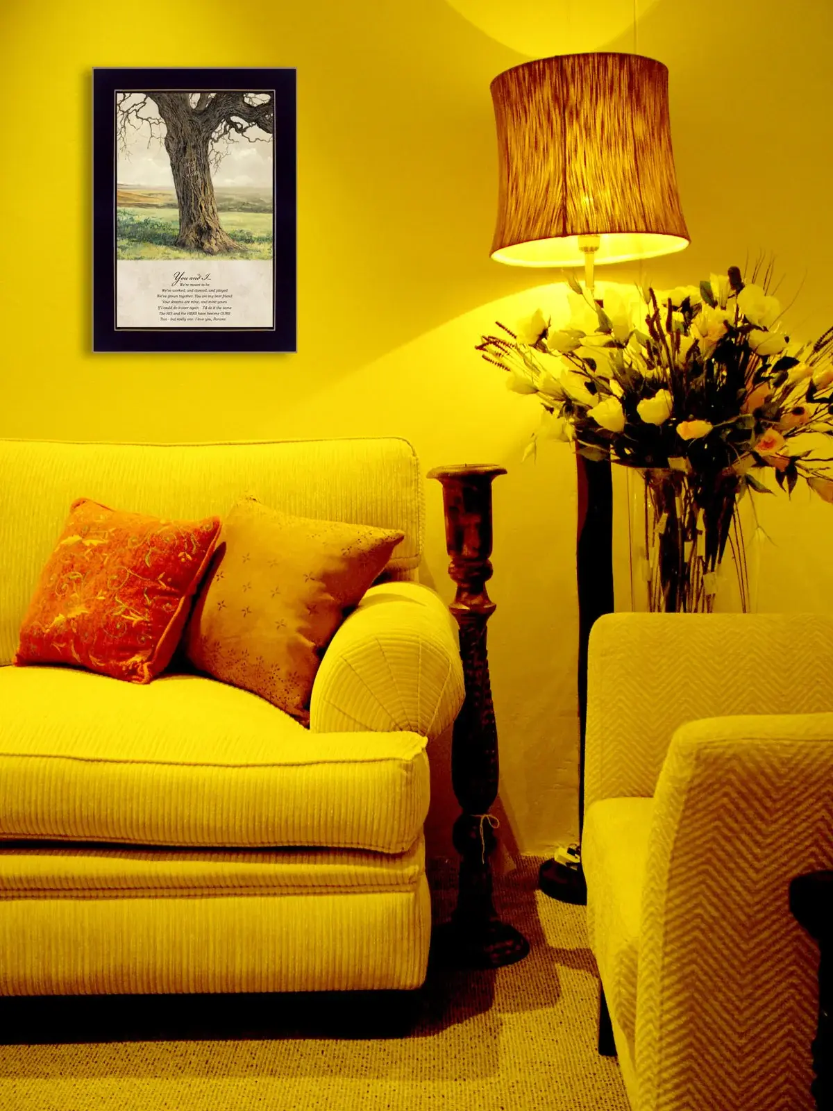 Forever Black Framed Print Wall Art - Image 4
