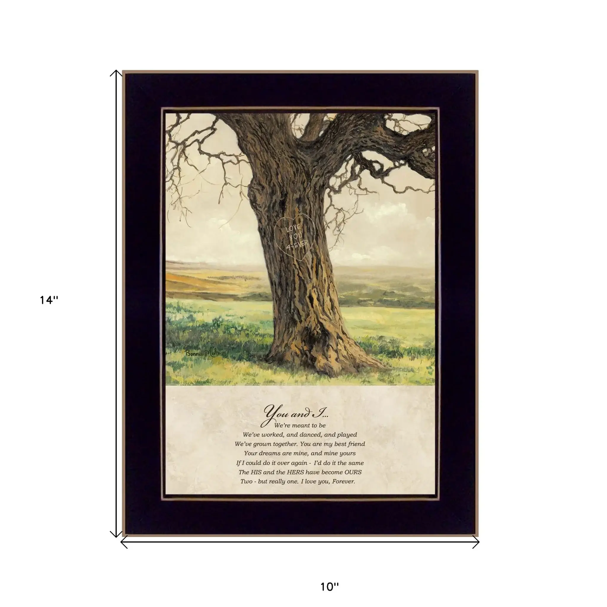 Forever Black Framed Print Wall Art - Image 5