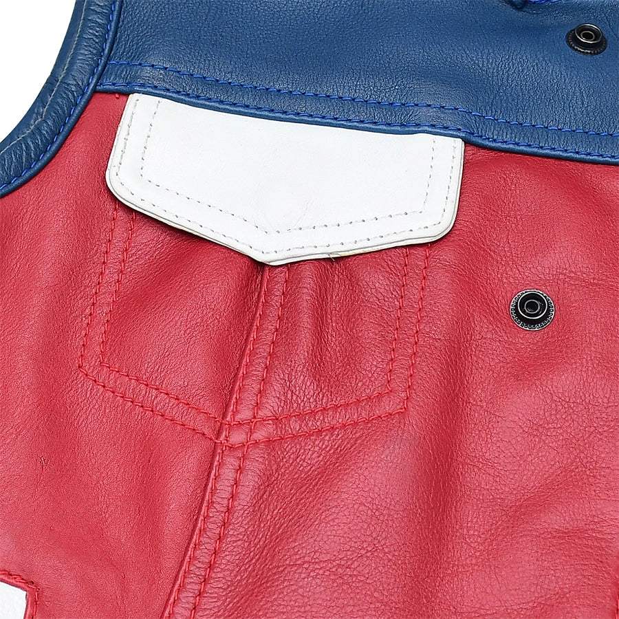 Freedom Belle Women's Motorcycle Leather Vest - Image 10