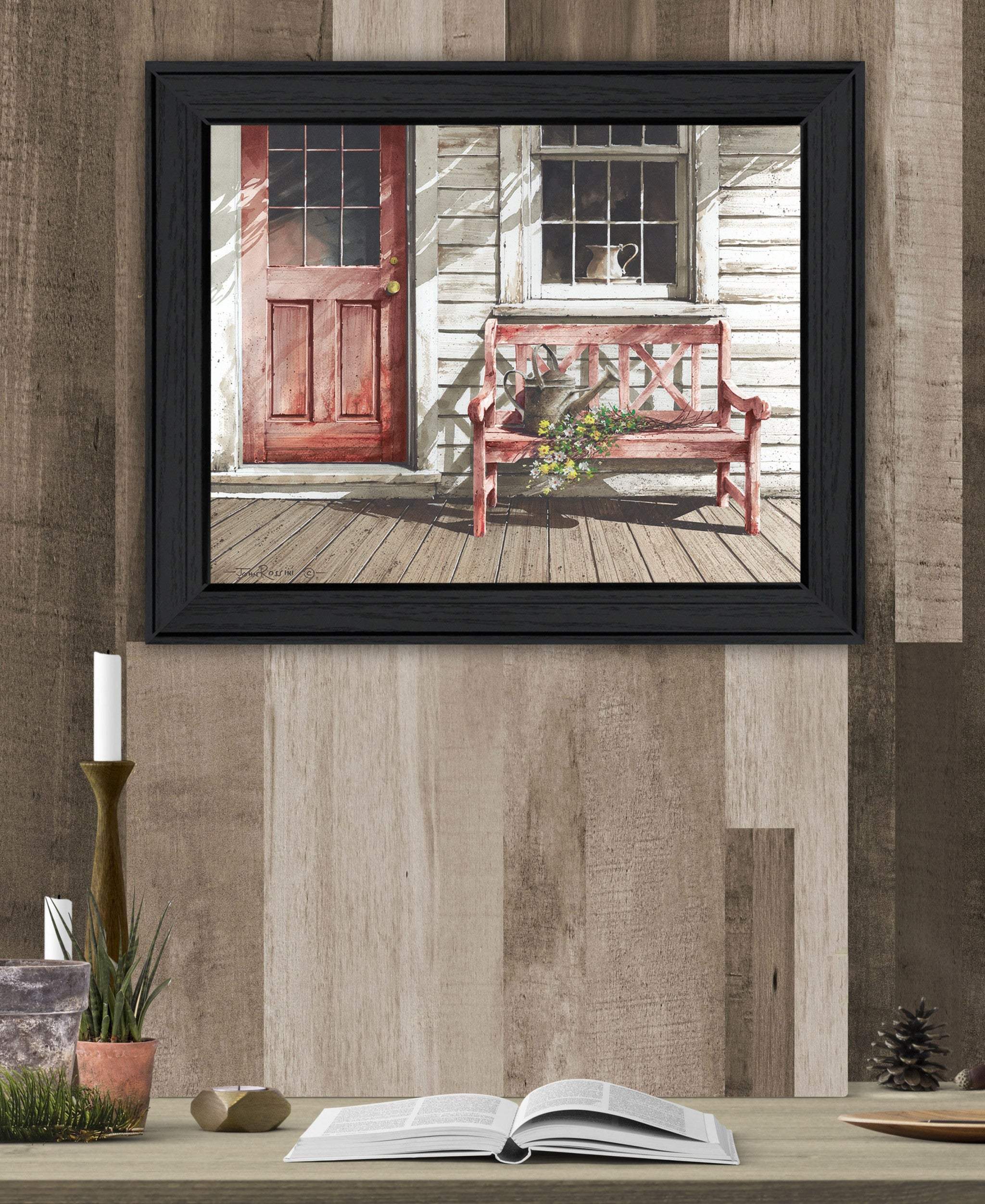 Fresh Cut Flowers 1 Black Framed Print Wall Art - Image 7