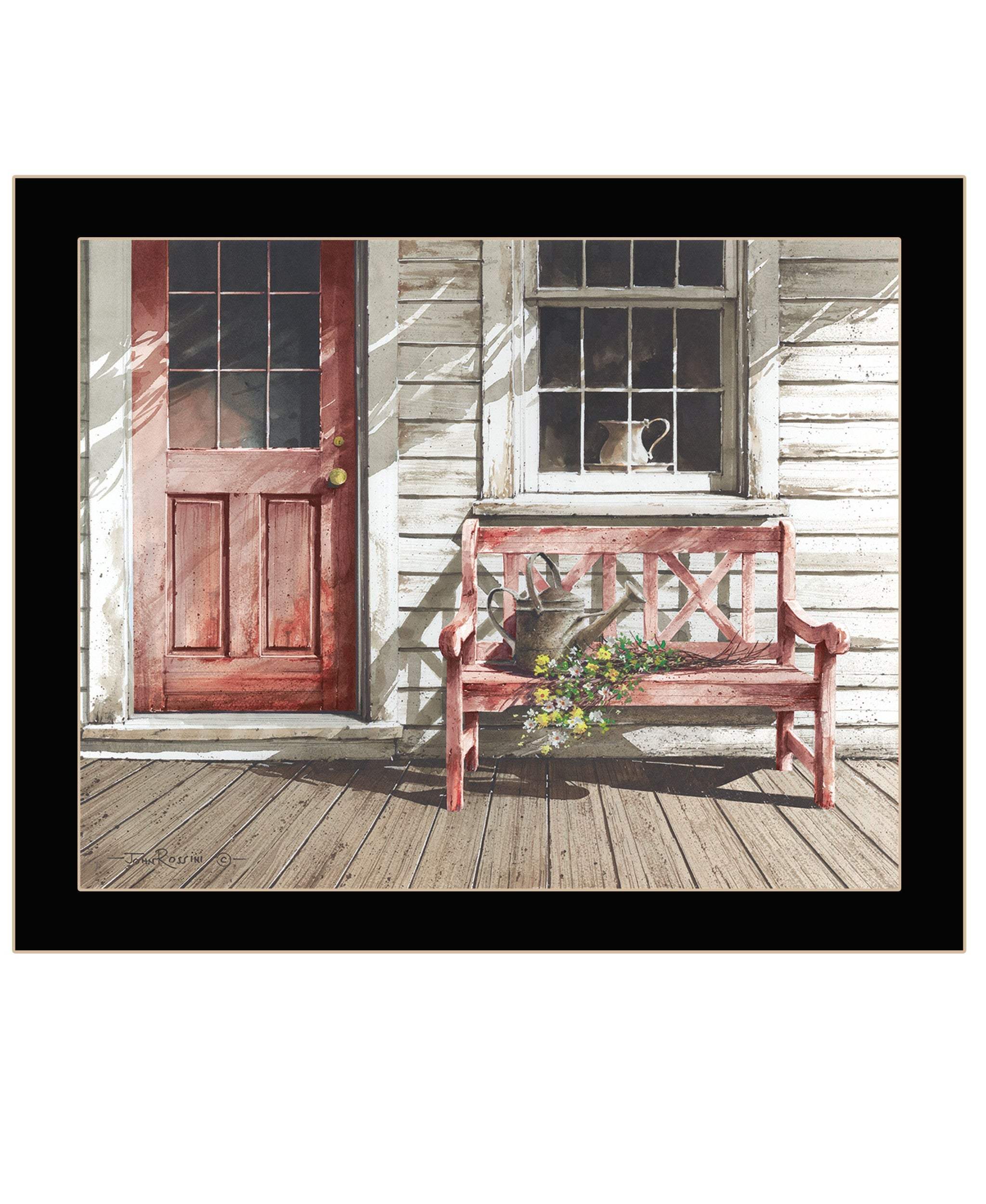 Fresh Cut Flowers 2 Black Framed Print Wall Art - Image 2