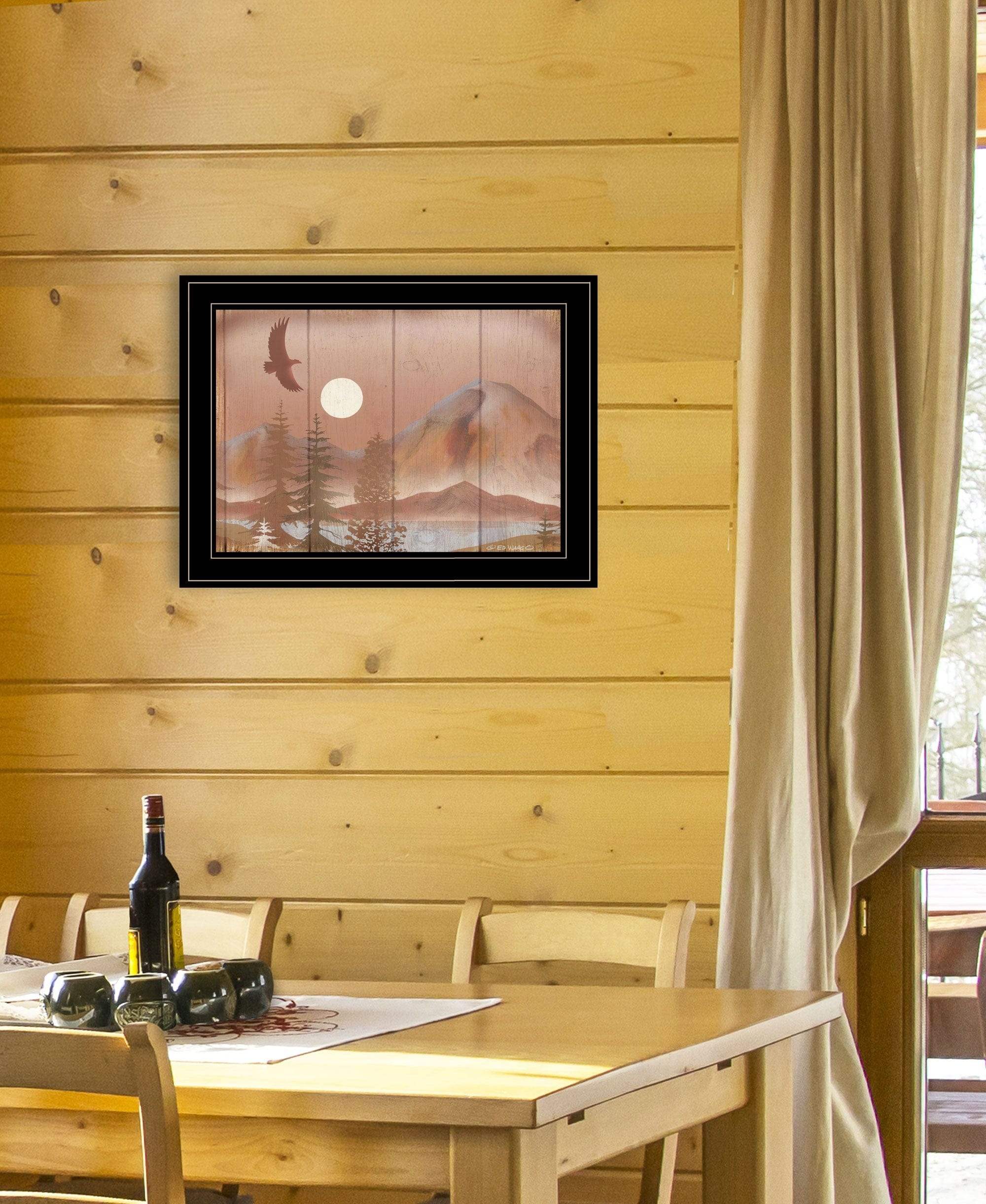 Full Moon I 2 Black Framed Print Wall Art - Image 5