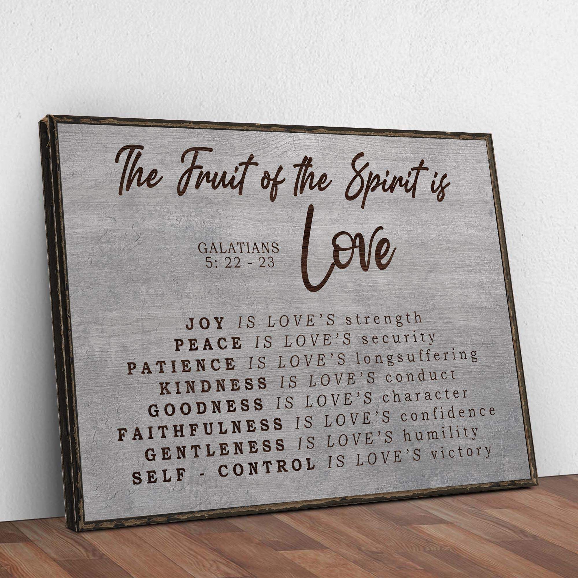 Galatians 5:22-23 - The Fruit Of The Spirit Sign III - Image 3